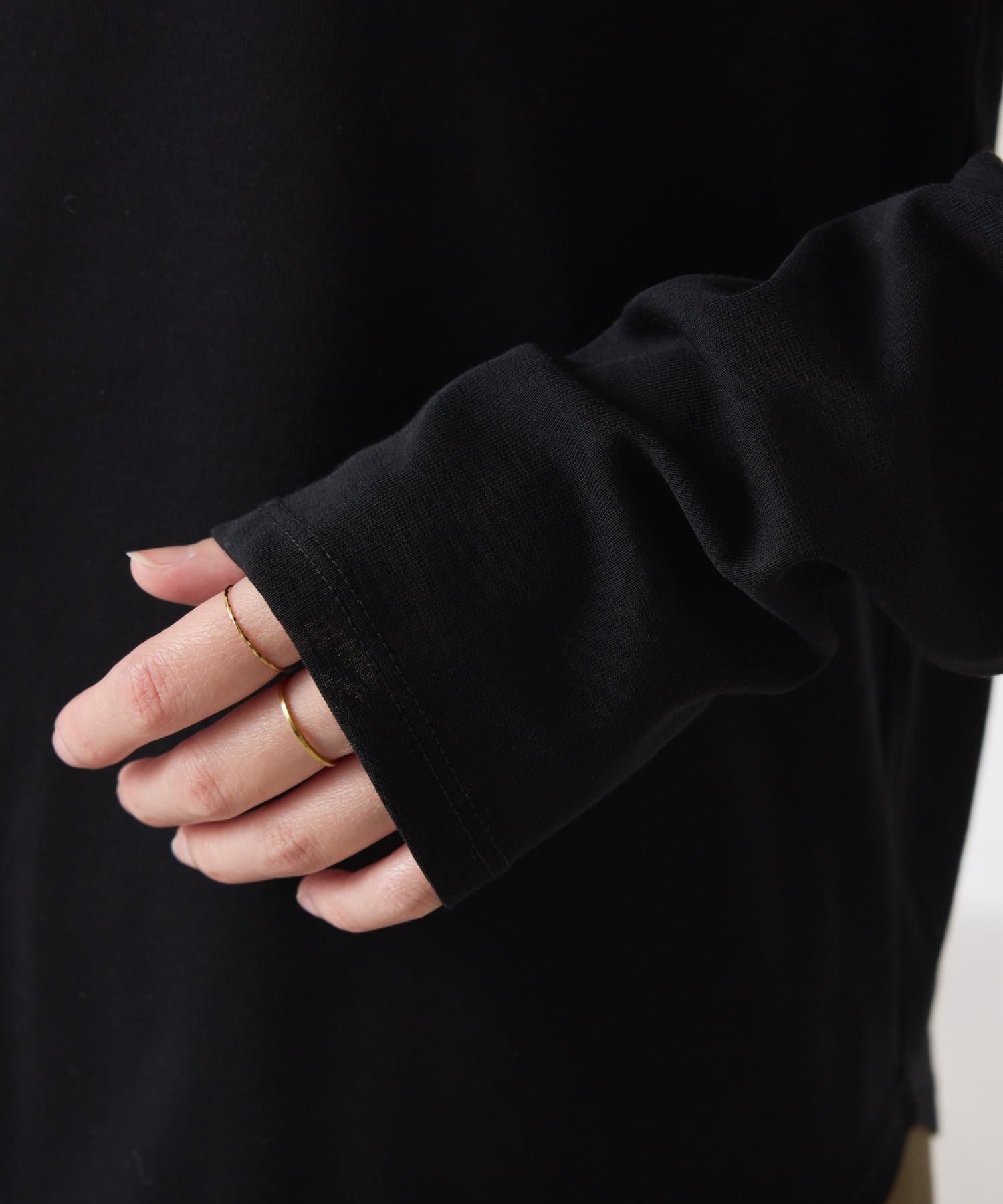 COLLAGE GALLARDAGALANTE(コラージュ ガリャルダガランテ) 《1月13日13:00まで TIME SALE開催中》ベーシックシアーロンT