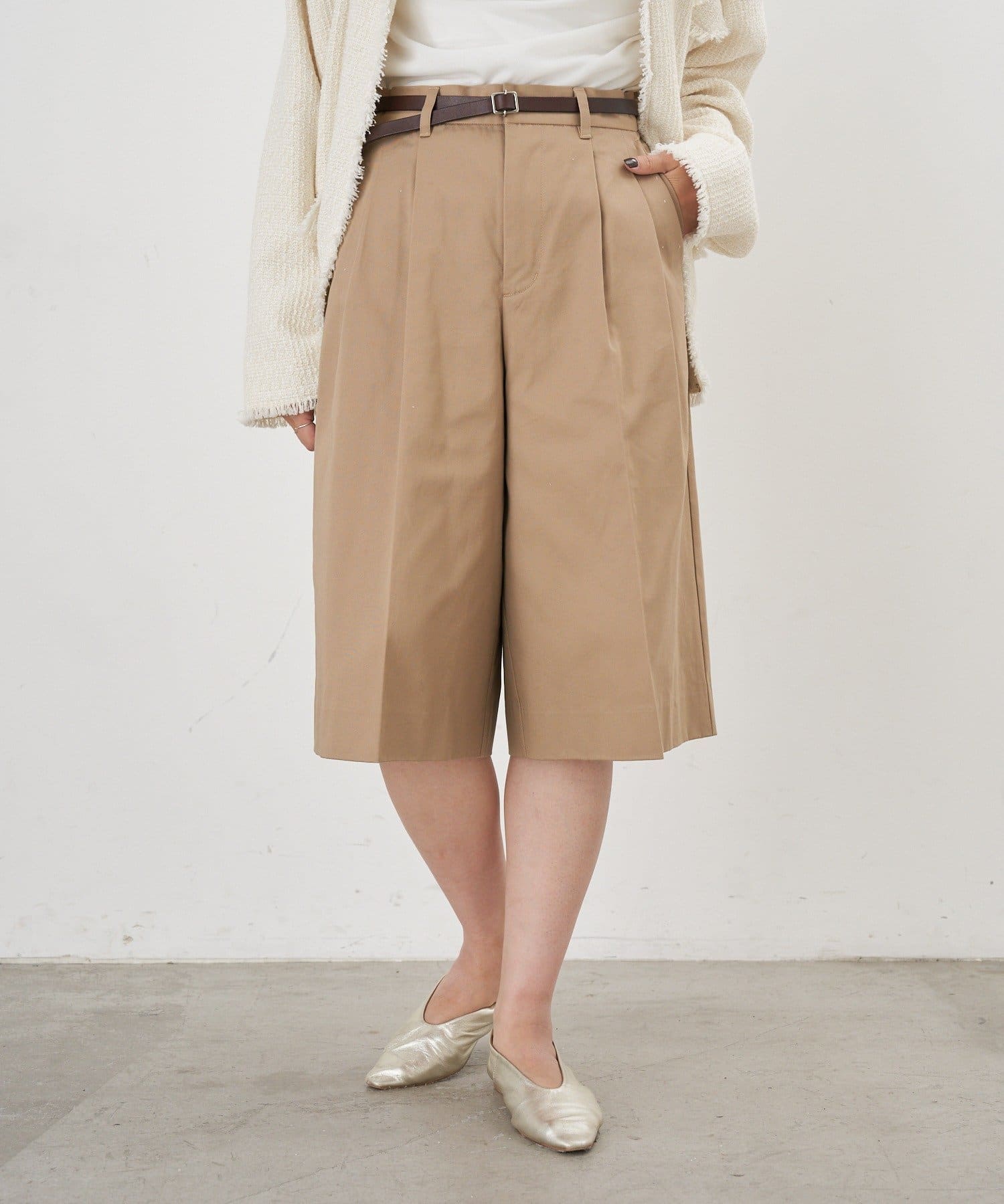 SHENERY(シーナリー) 【26SS予約】ハーフチノパンツ