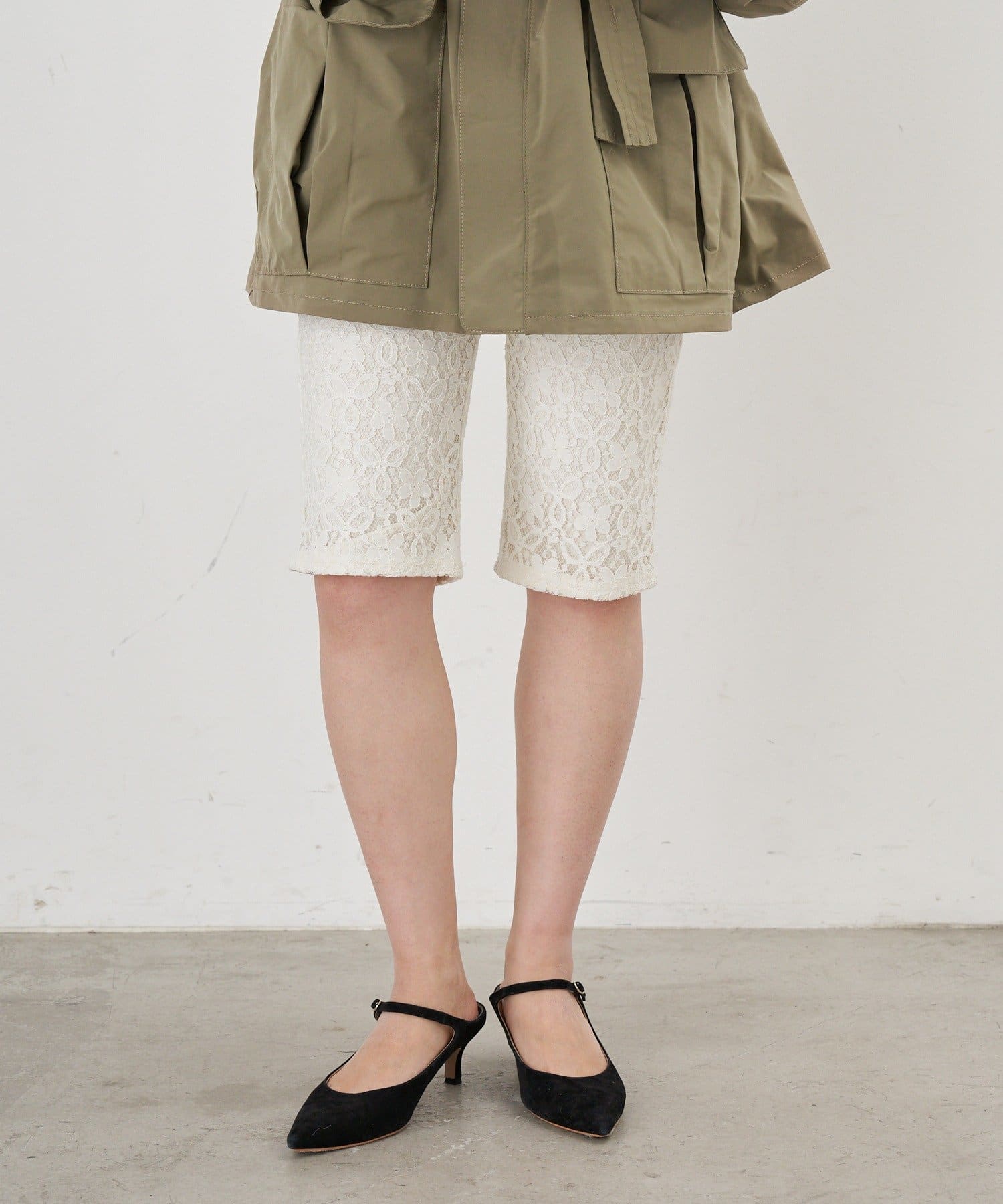 SHENERY(シーナリー) 【26SS予約】レースバイカーパンツ