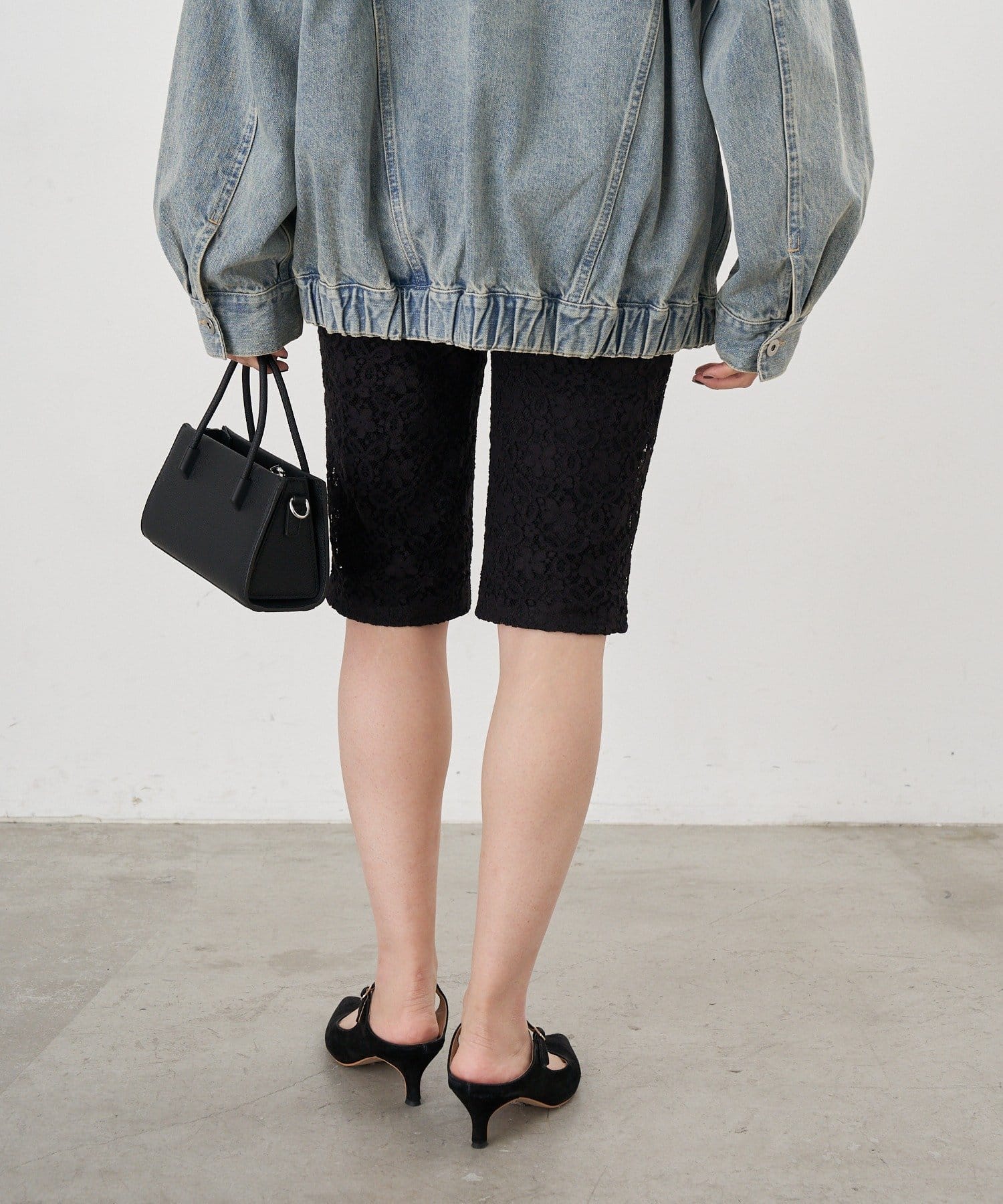 SHENERY(シーナリー) 【26SS予約】レースバイカーパンツ