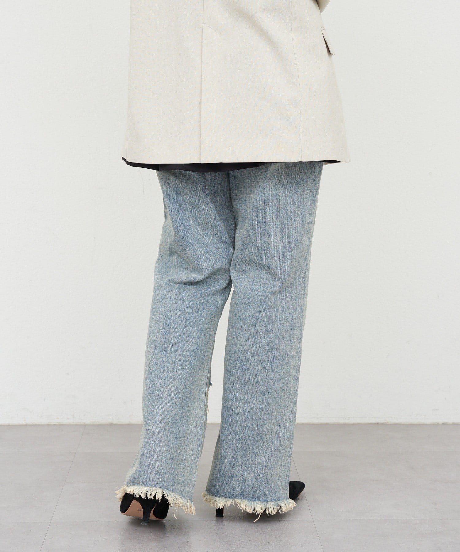 SHENERY(シーナリー) 【26SS予約】クラッシュデニム