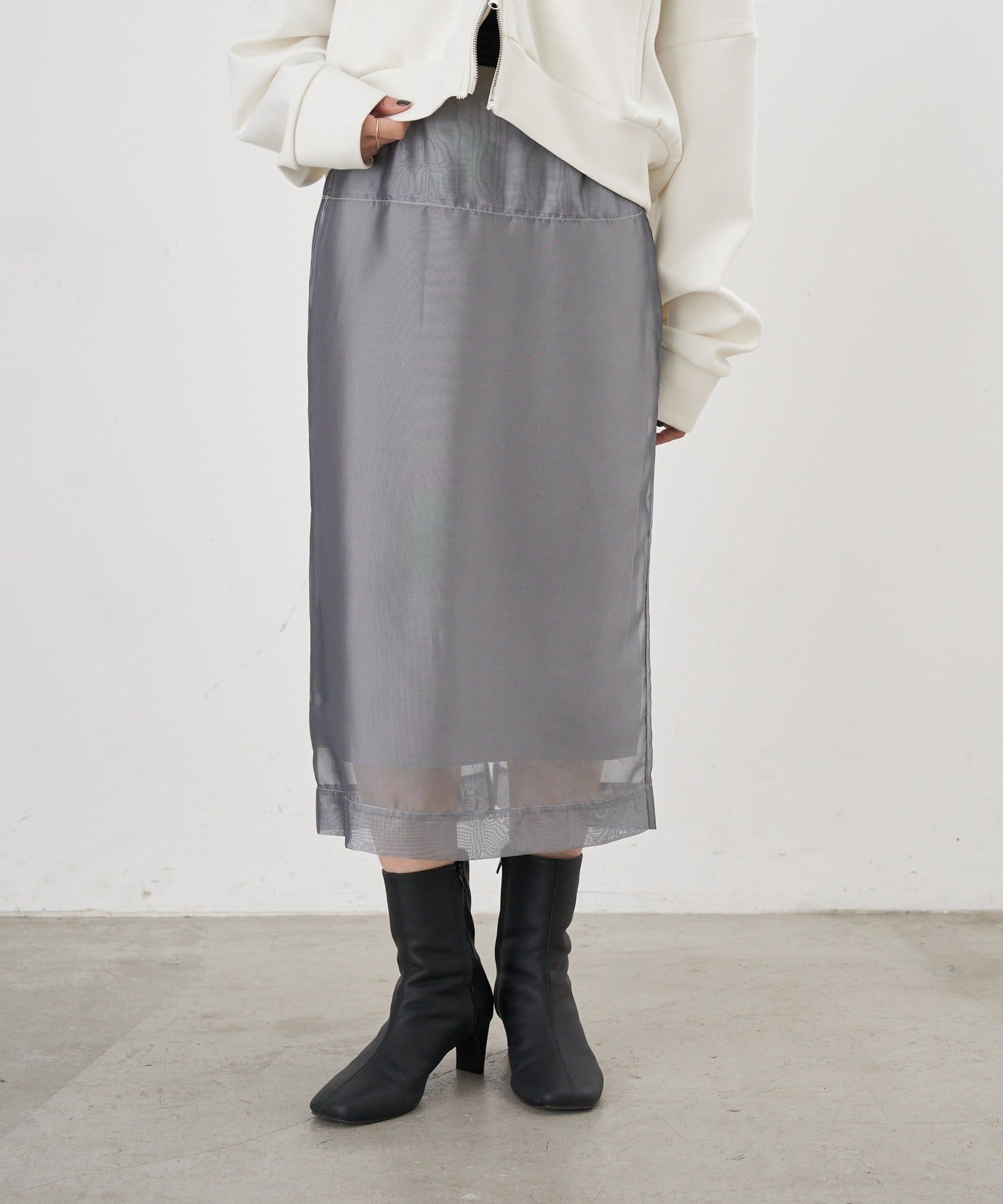 SHENERY(シーナリー) 【26SS予約】4WAYダブルレイヤードスカート