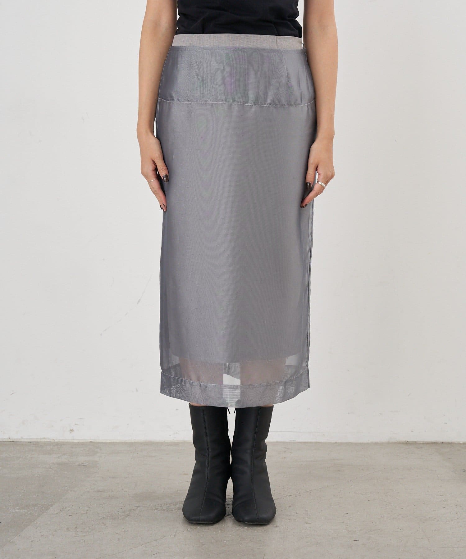 SHENERY(シーナリー) 【26SS予約】4WAYダブルレイヤードスカート