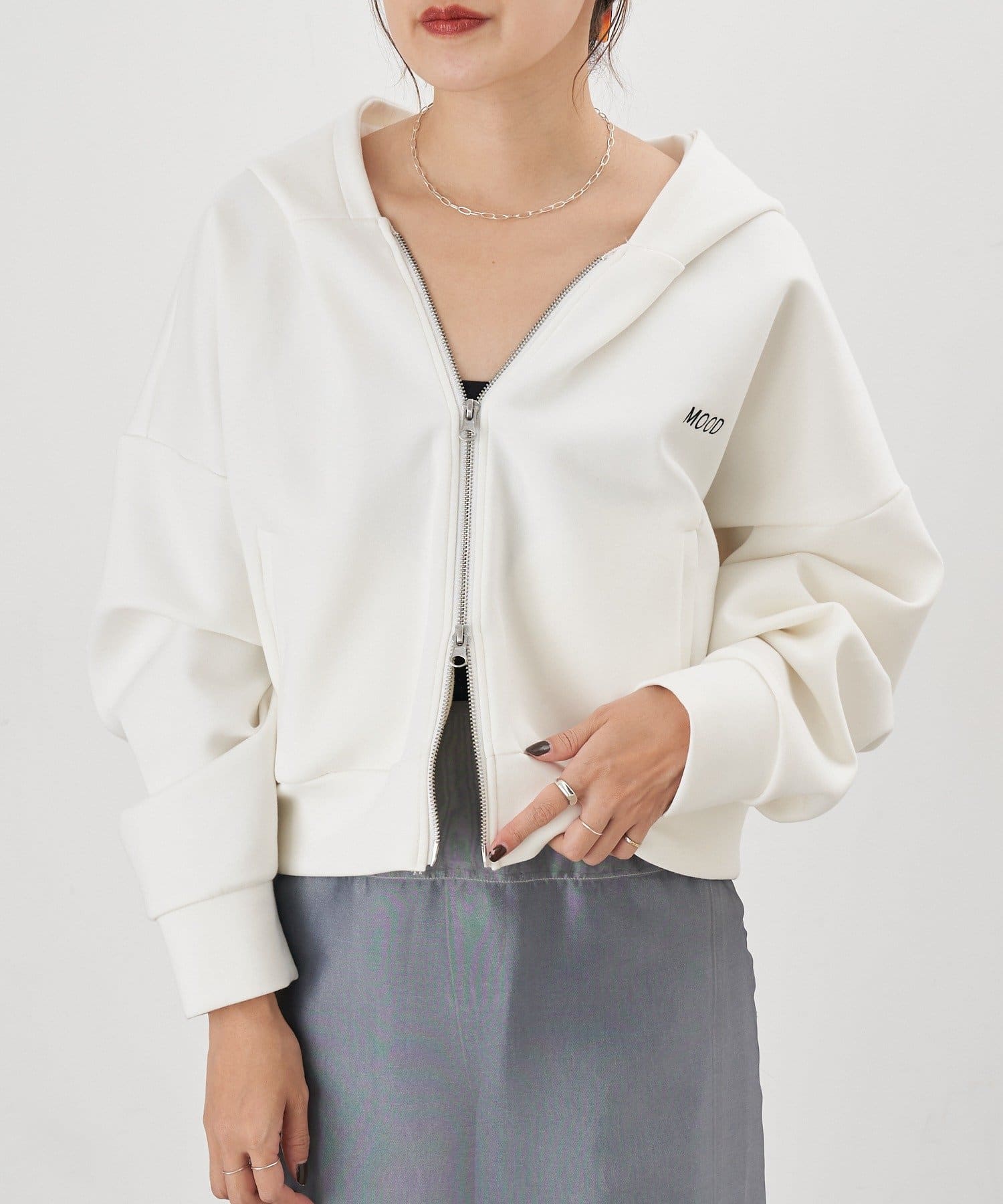 SHENERY(シーナリー) 【26SS予約】ダブルジップフーディー