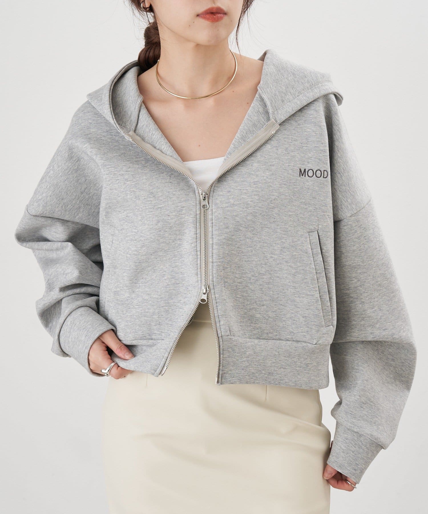 SHENERY(シーナリー) 【26SS予約】ダブルジップフーディー