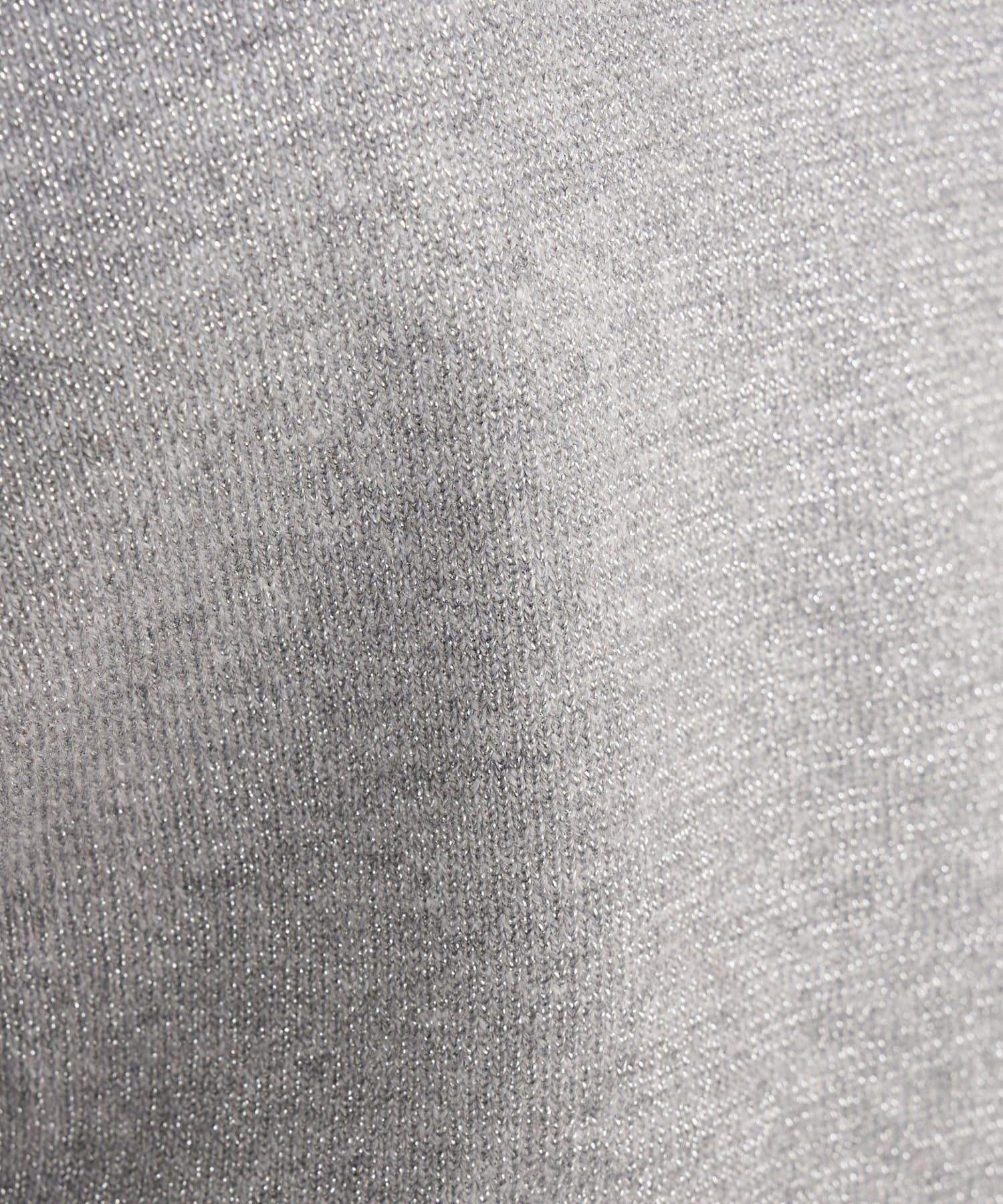 Jena　espace merveilleux(ジェナ　エスパスメルヴェイユ) ラメプレーティングVニット