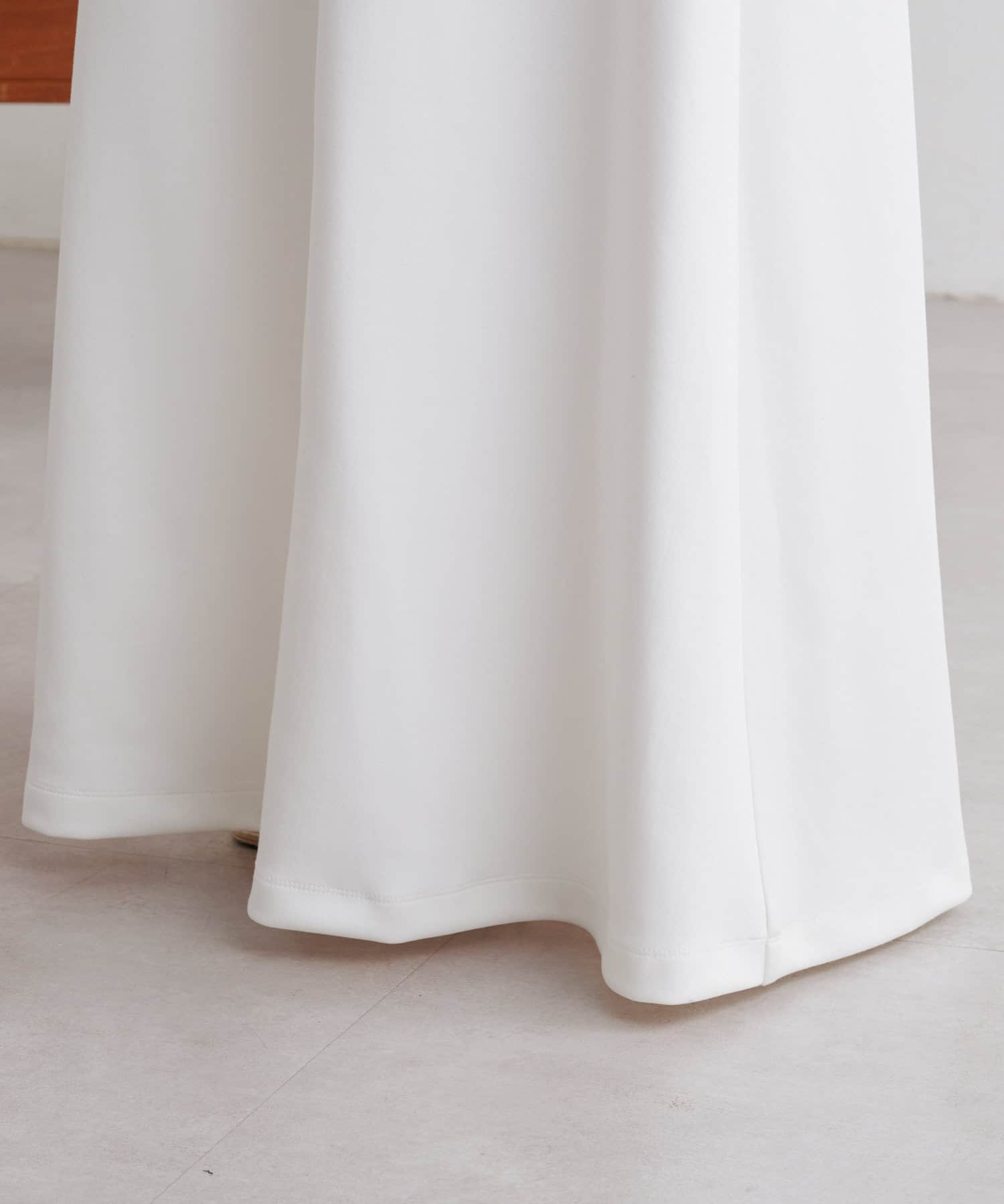 OUTLET(アウトレット) 【Omekashi】ポンチフレアスカート