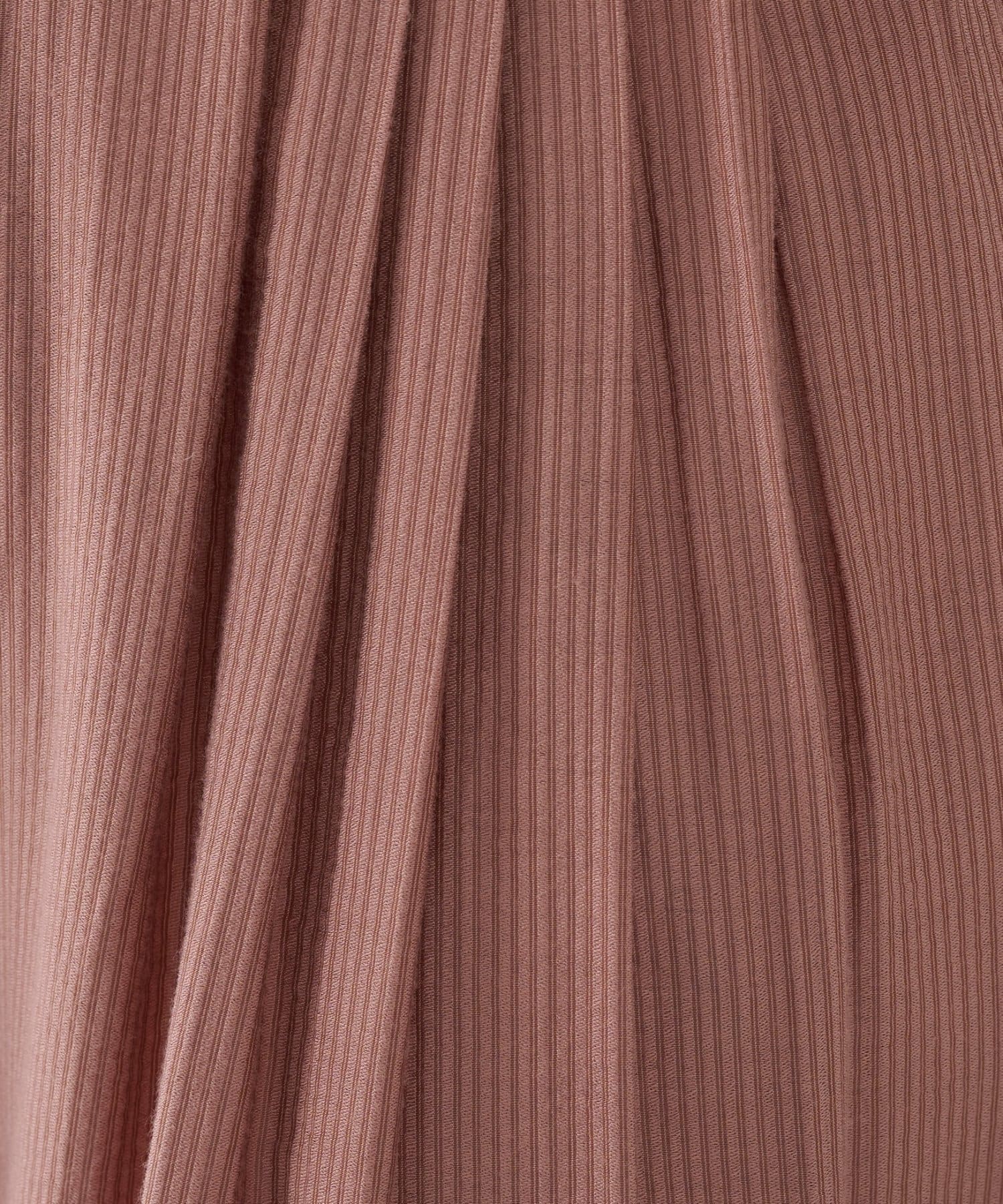 OUTLET(アウトレット) 【Omekashi】ストライプタックパンツ