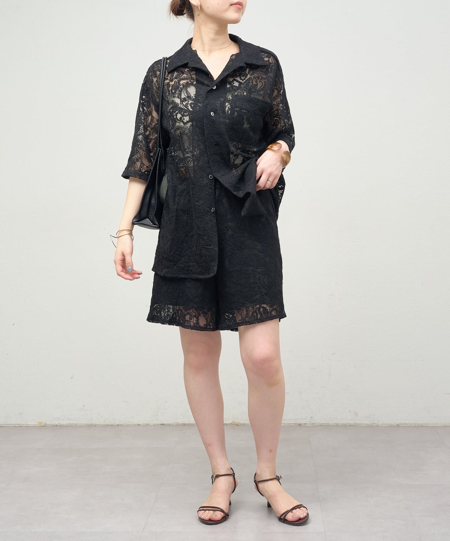 OUTLET(アウトレット) 【Omekashi】レースショートパンツ