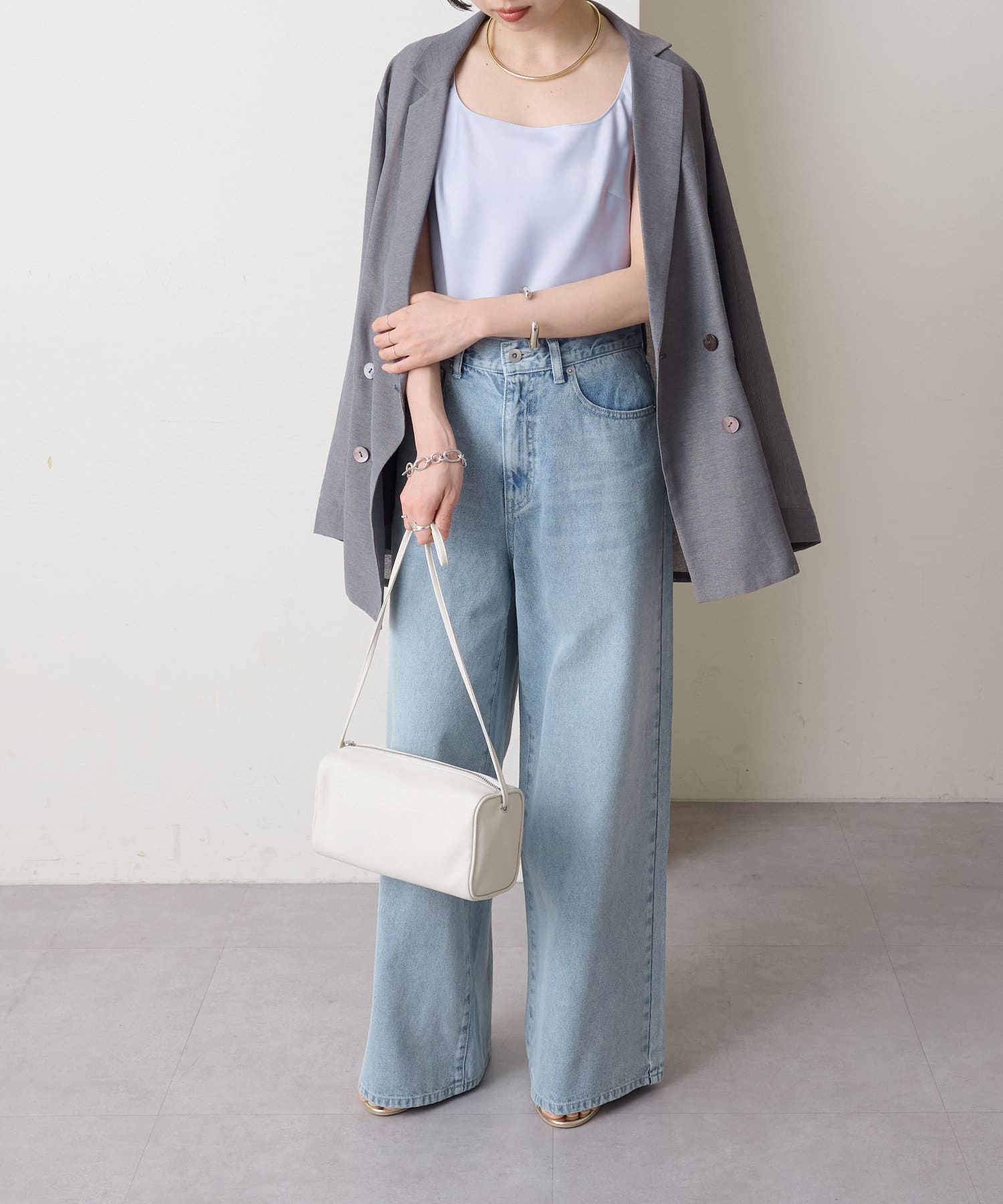 OUTLET(アウトレット) 【Omekashi】サテンタンクキャミソール