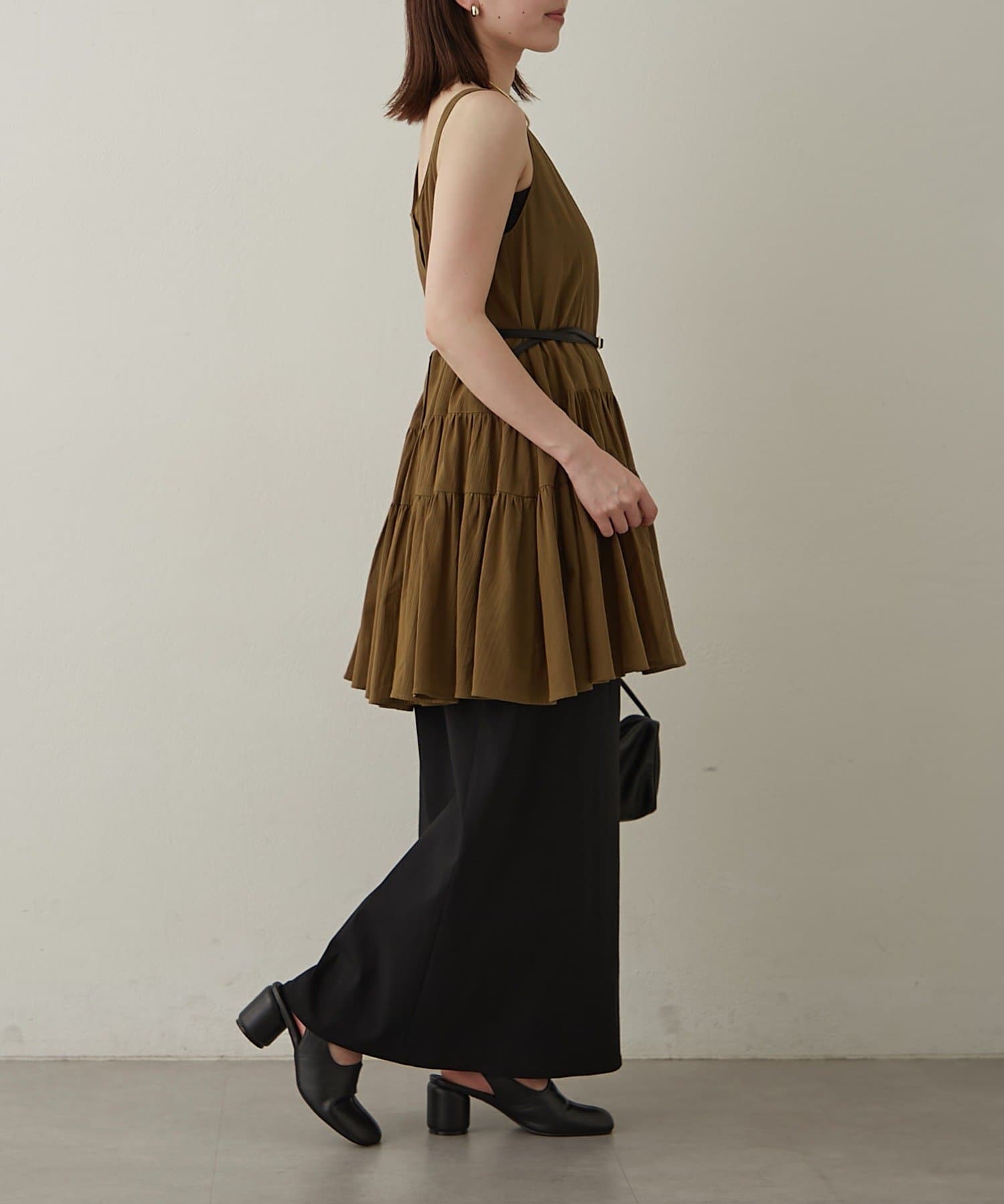 OUTLET(アウトレット) 【Omekashi】ノースリティアードチュニック