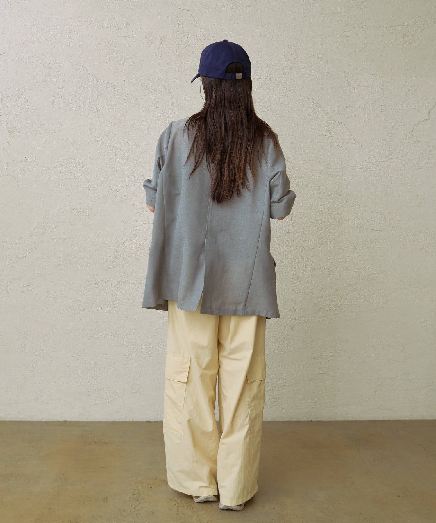 OUTLET(アウトレット) 【Omekashi】シアーメッシュ5分袖ジャケット