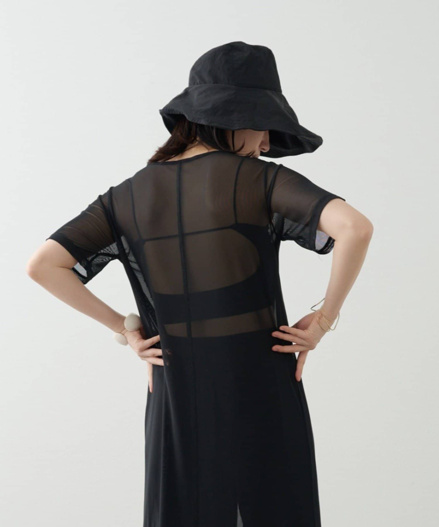 OUTLET(アウトレット) 【Omekashi】半袖チュールワンピース