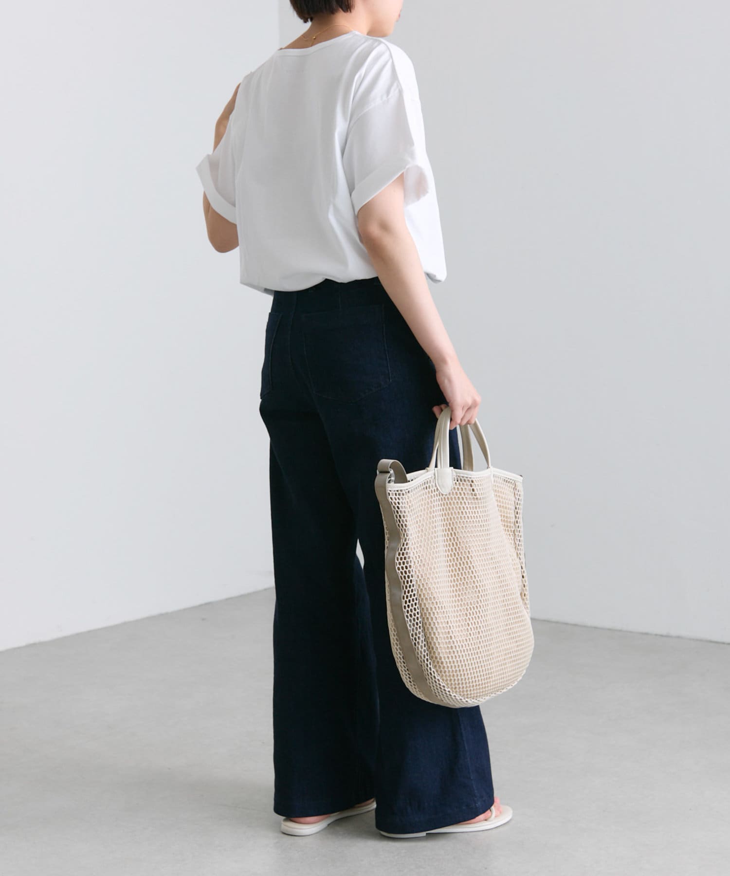 OUTLET(アウトレット) 【ear PAPILLONNER】ワオキツネザル/刺しゅうTシャツ