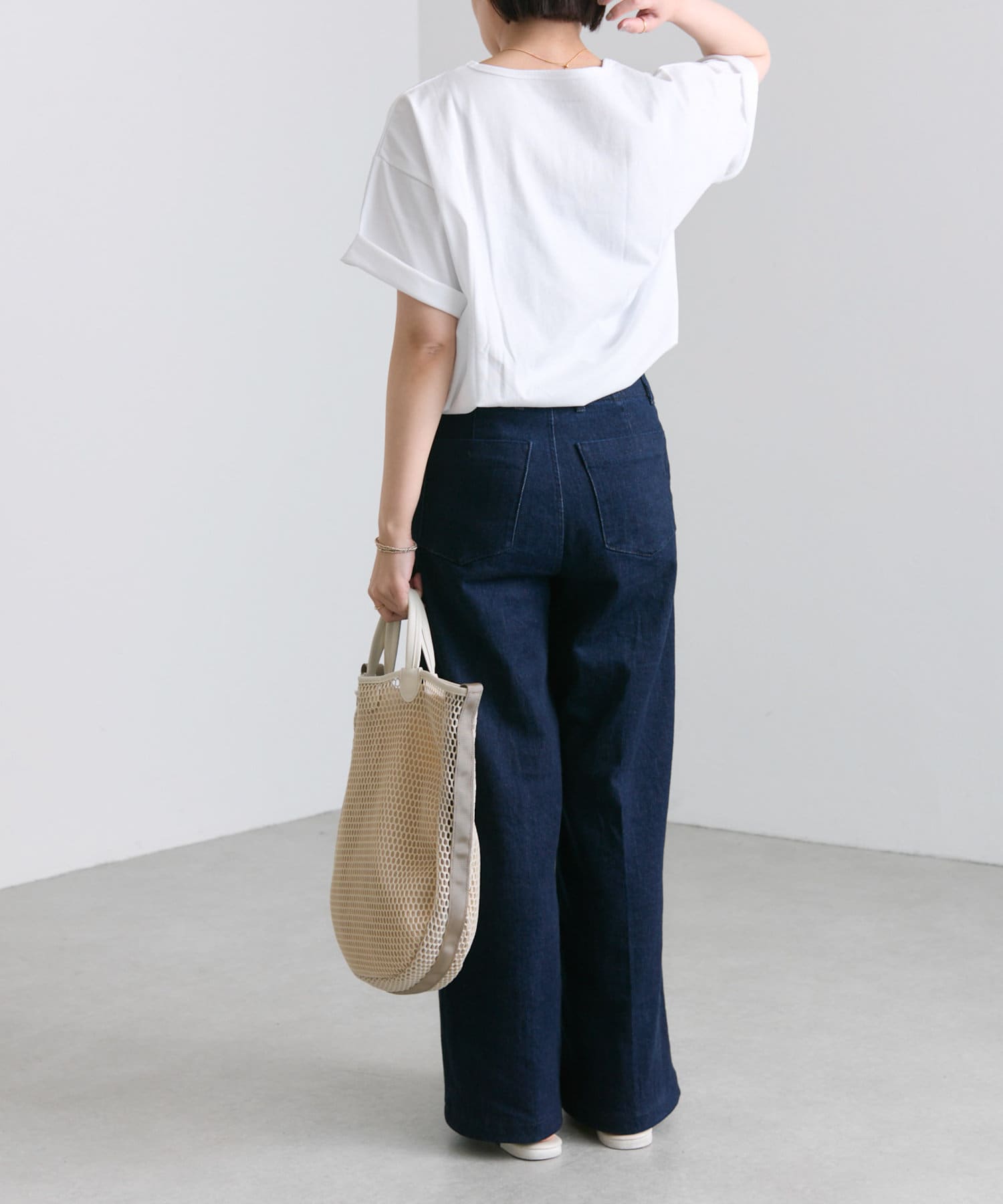 OUTLET(アウトレット) 【ear PAPILLONNER】ワオキツネザル/刺しゅうTシャツ