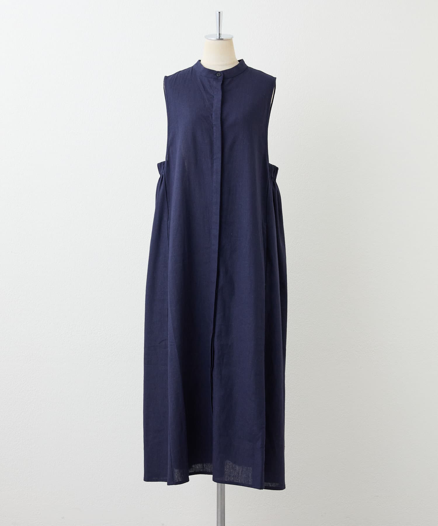 OUTLET(アウトレット) 【ear PAPILLONNER】サイドゴムノースリワンピース