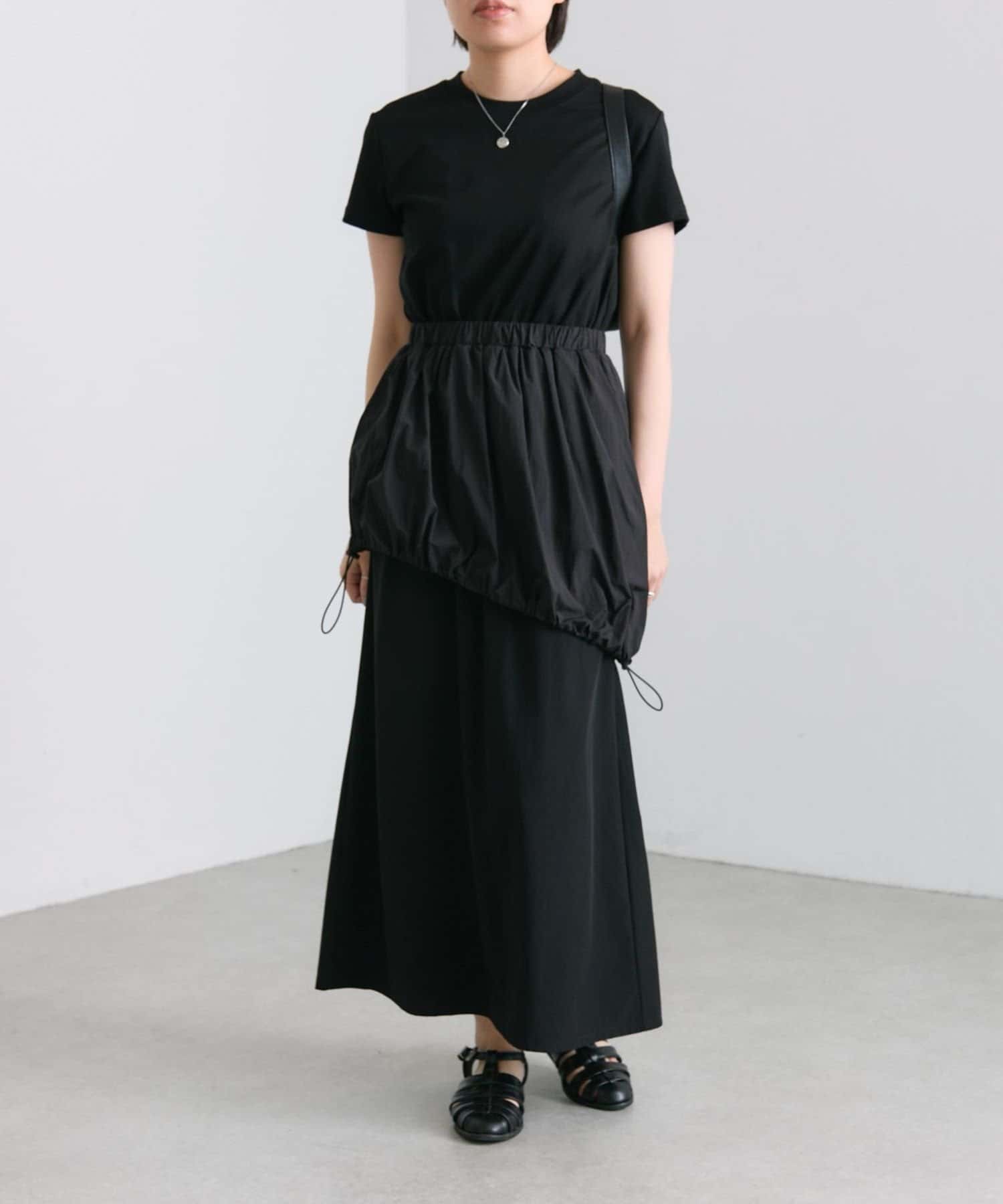 OUTLET(アウトレット) 【ear PAPILLONNER】アシメバルーンワンピース