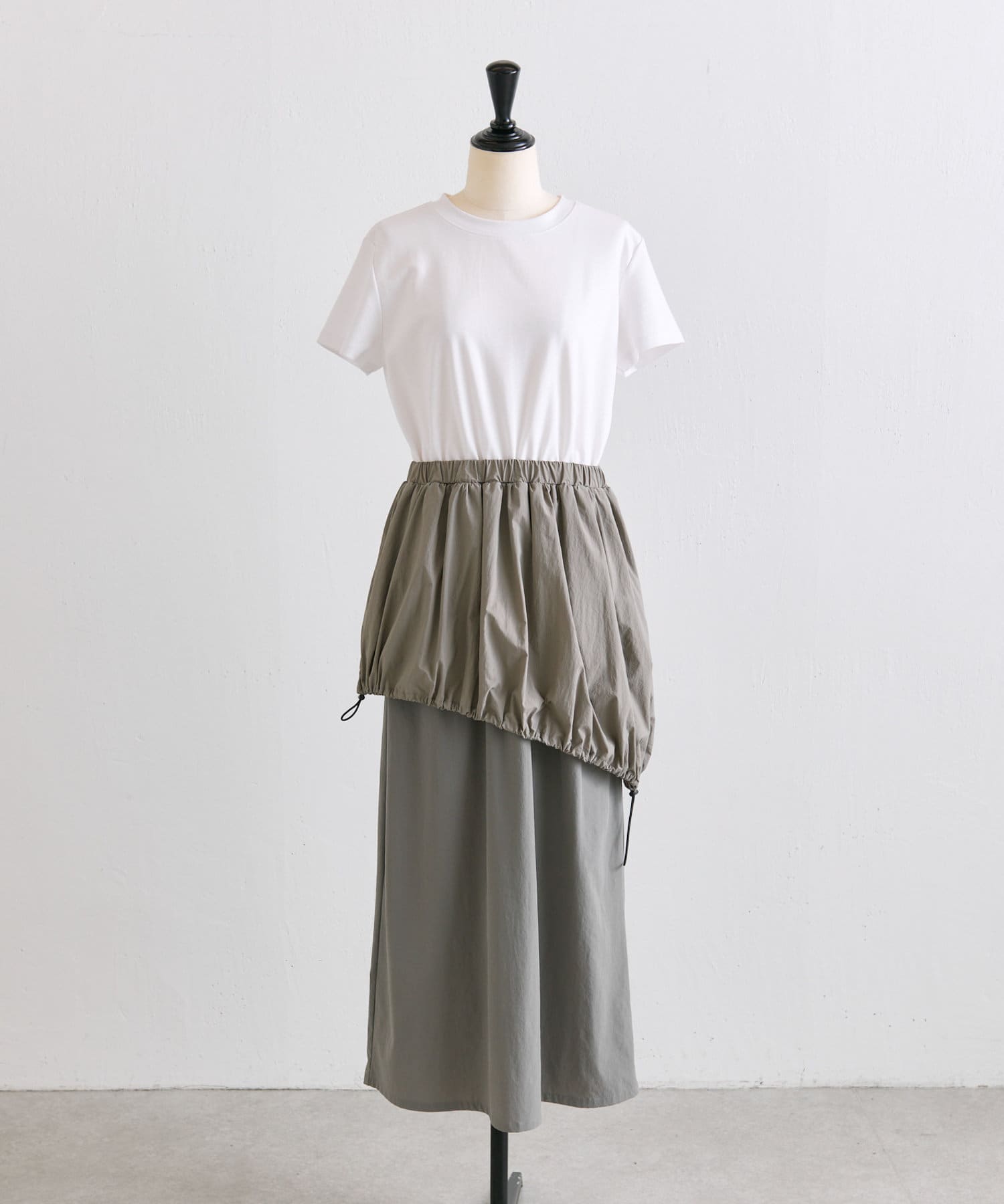 OUTLET(アウトレット) 【ear PAPILLONNER】アシメバルーンワンピース