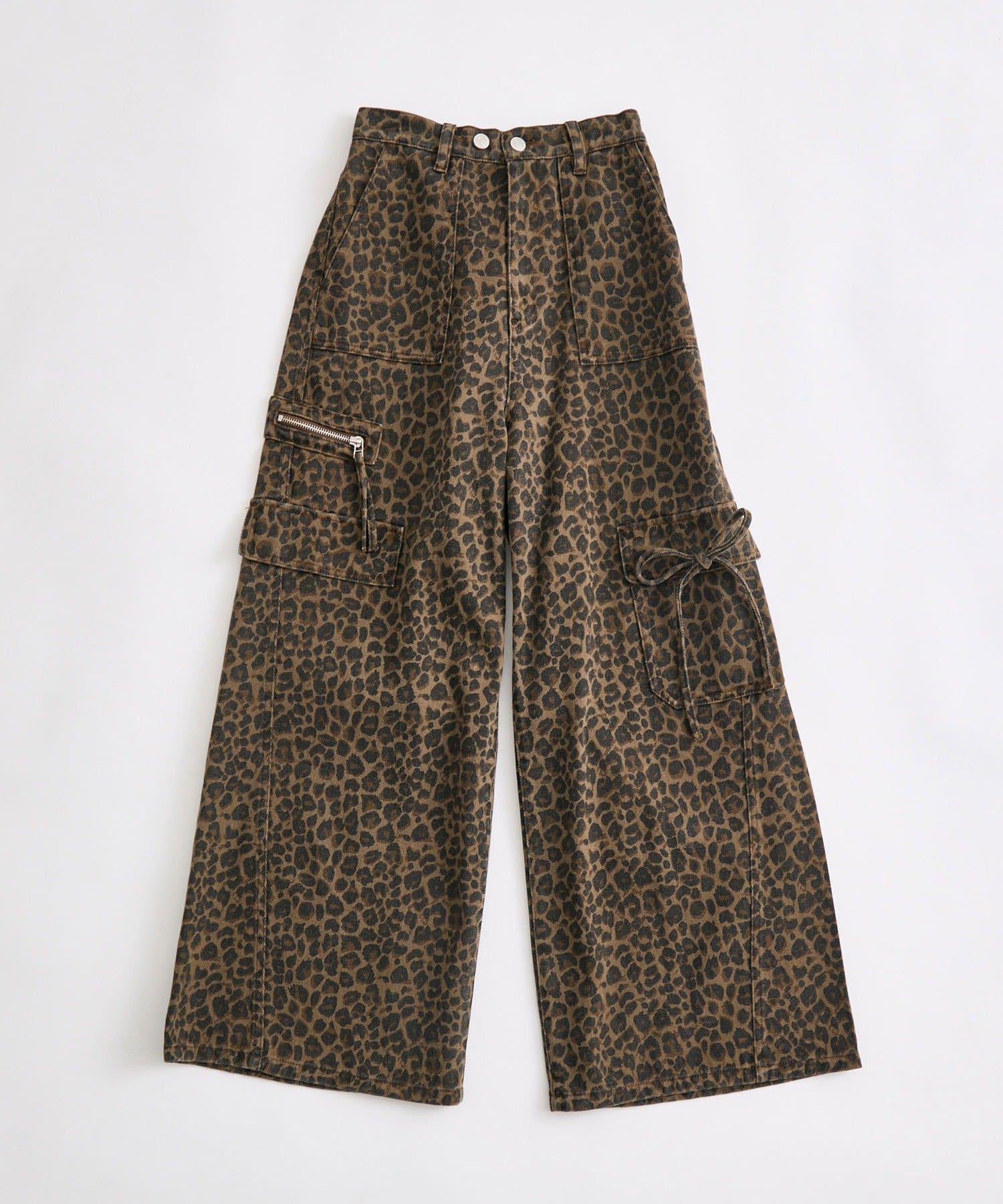 OLIVE des OLIVE(オリーブ デ オリーブ) デニムカーゴワイドパンツ