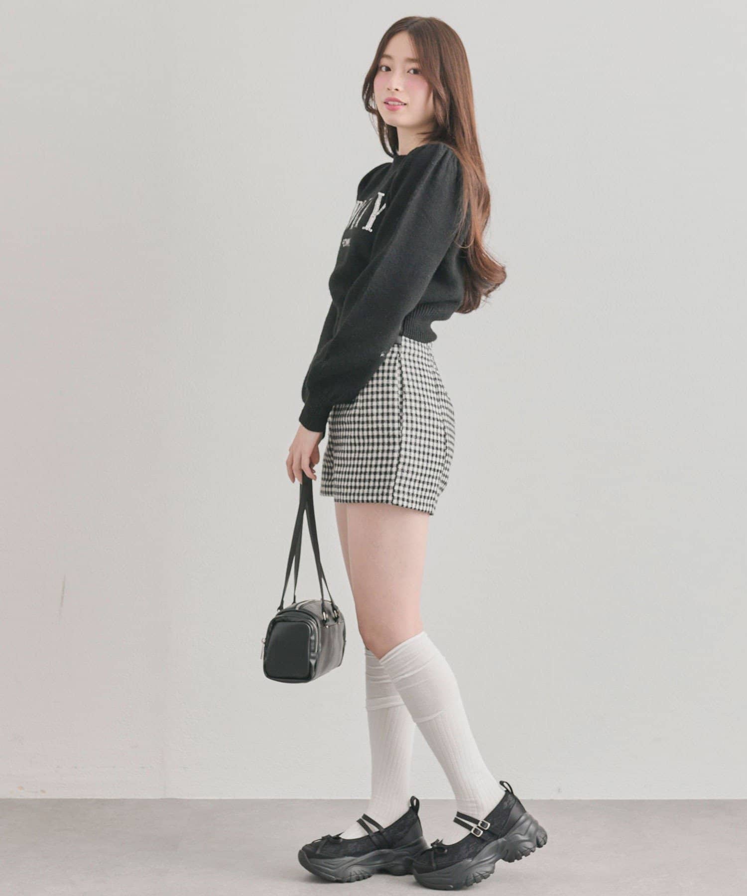 OLIVE des OLIVE(オリーブ デ オリーブ) スパンコール刺繍トップス