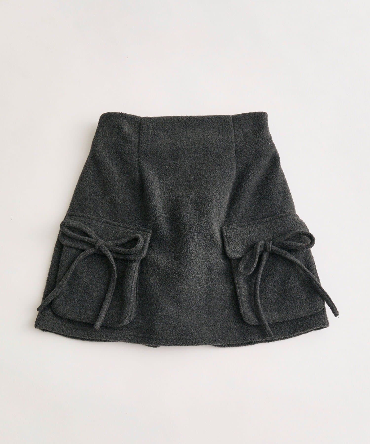 OLIVE des OLIVE(オリーブ デ オリーブ) フリースタイトミニスカート
