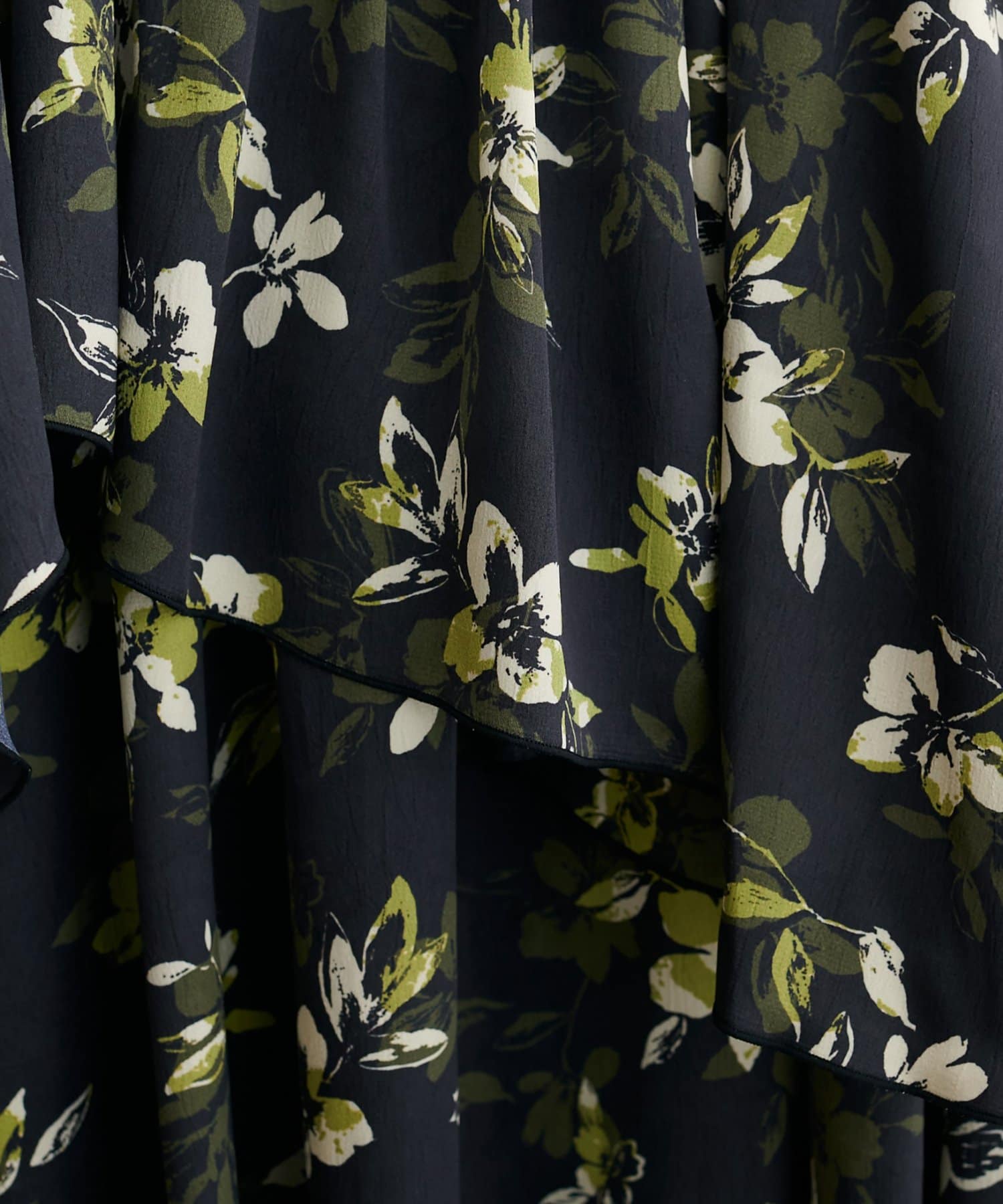 natural couture(ナチュラルクチュール) 裾パイピングスカート