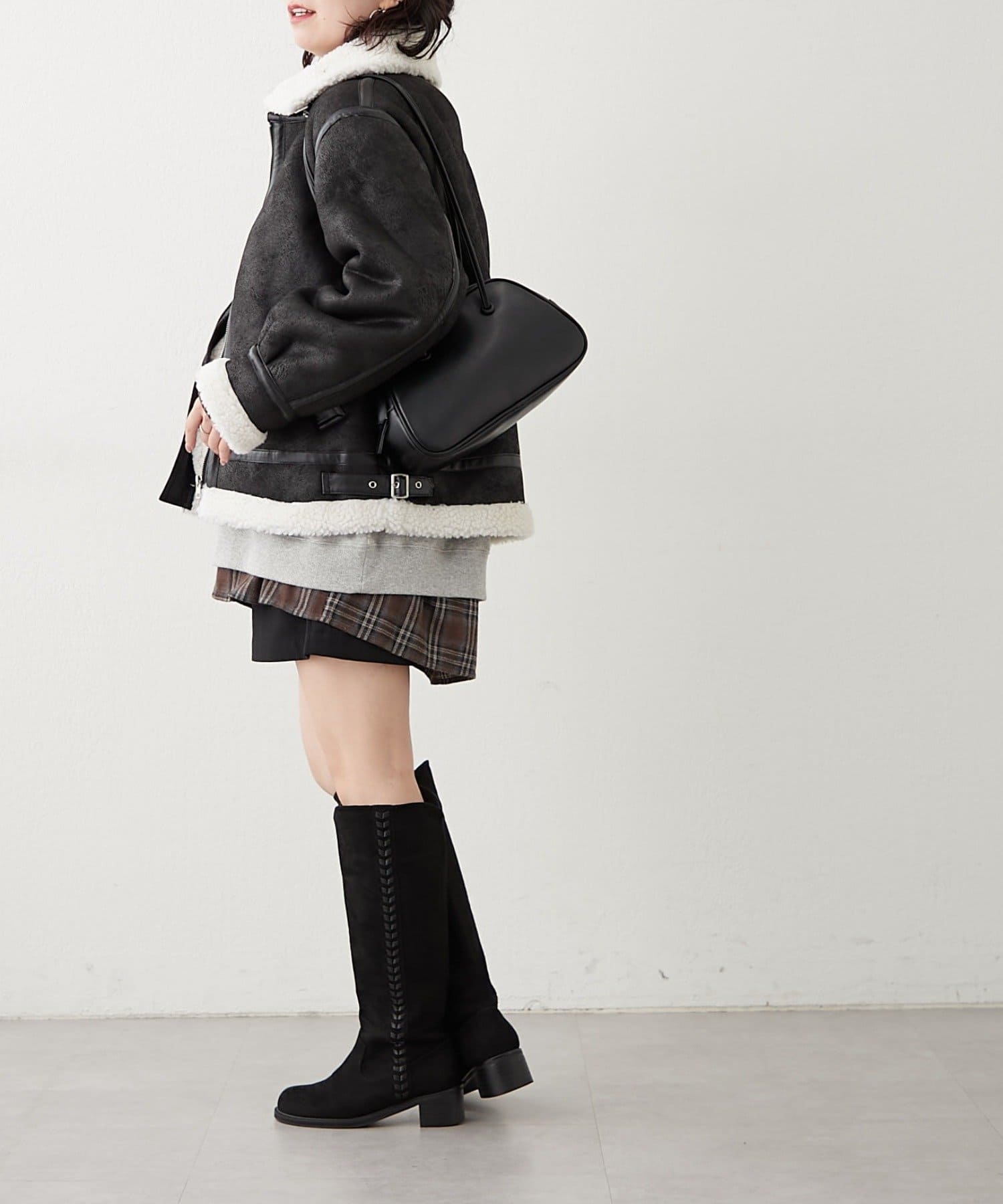 NICE CLAUP / OLIVE des OLIVE OUTLET(ナイスクラップ  / オリーブ デ オリーブ アウトレット) 【RMAF】フライトジャケット