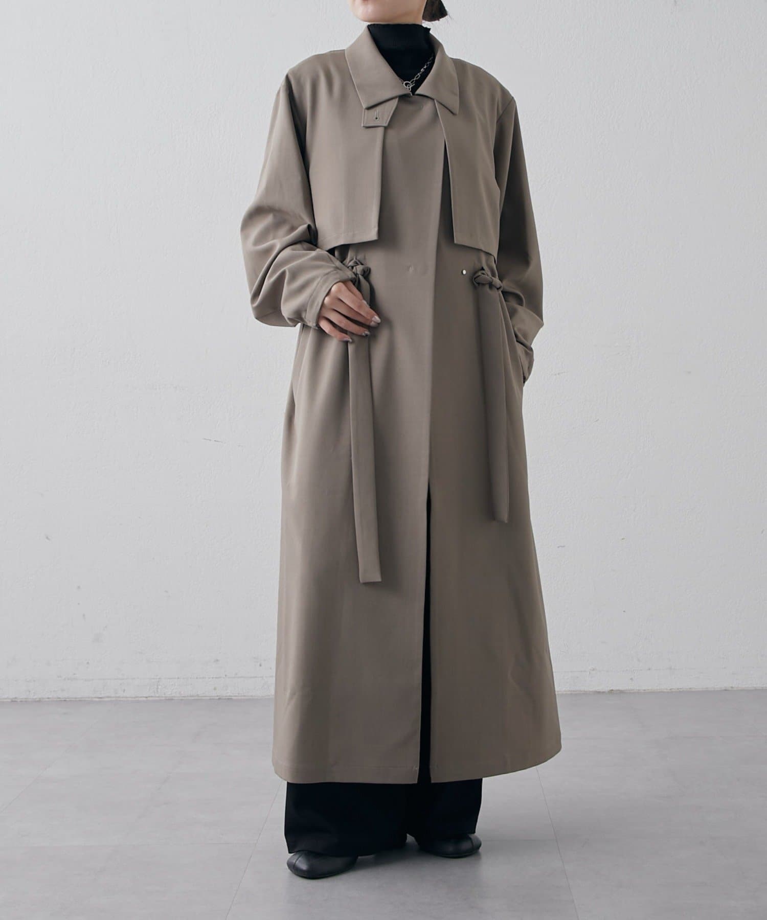 Lui's(ルイス) マルチWAYレイヤースタンドカラーコート