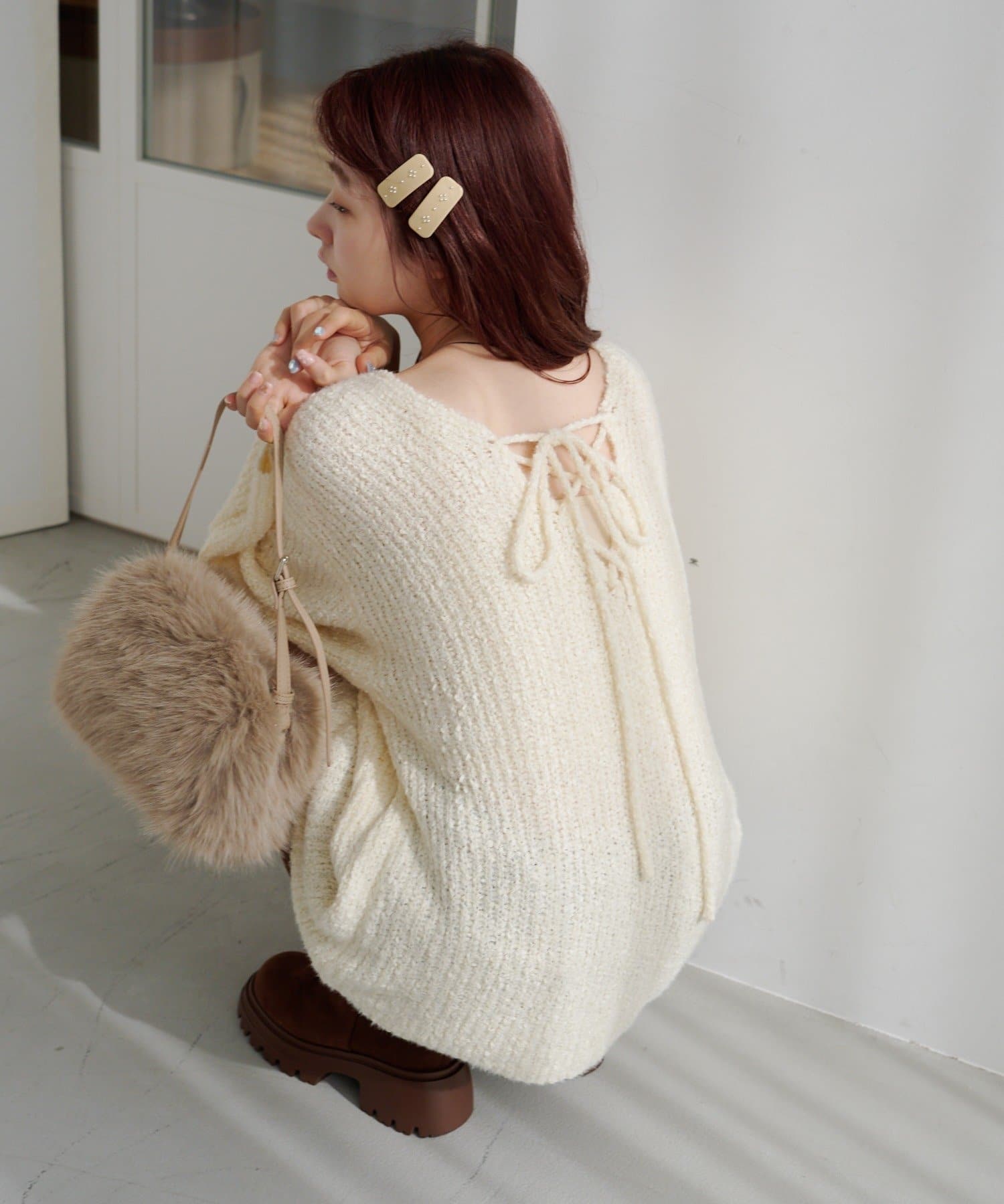 Kastane(カスタネ) 【fiw.】スタッズミニバレッタSET