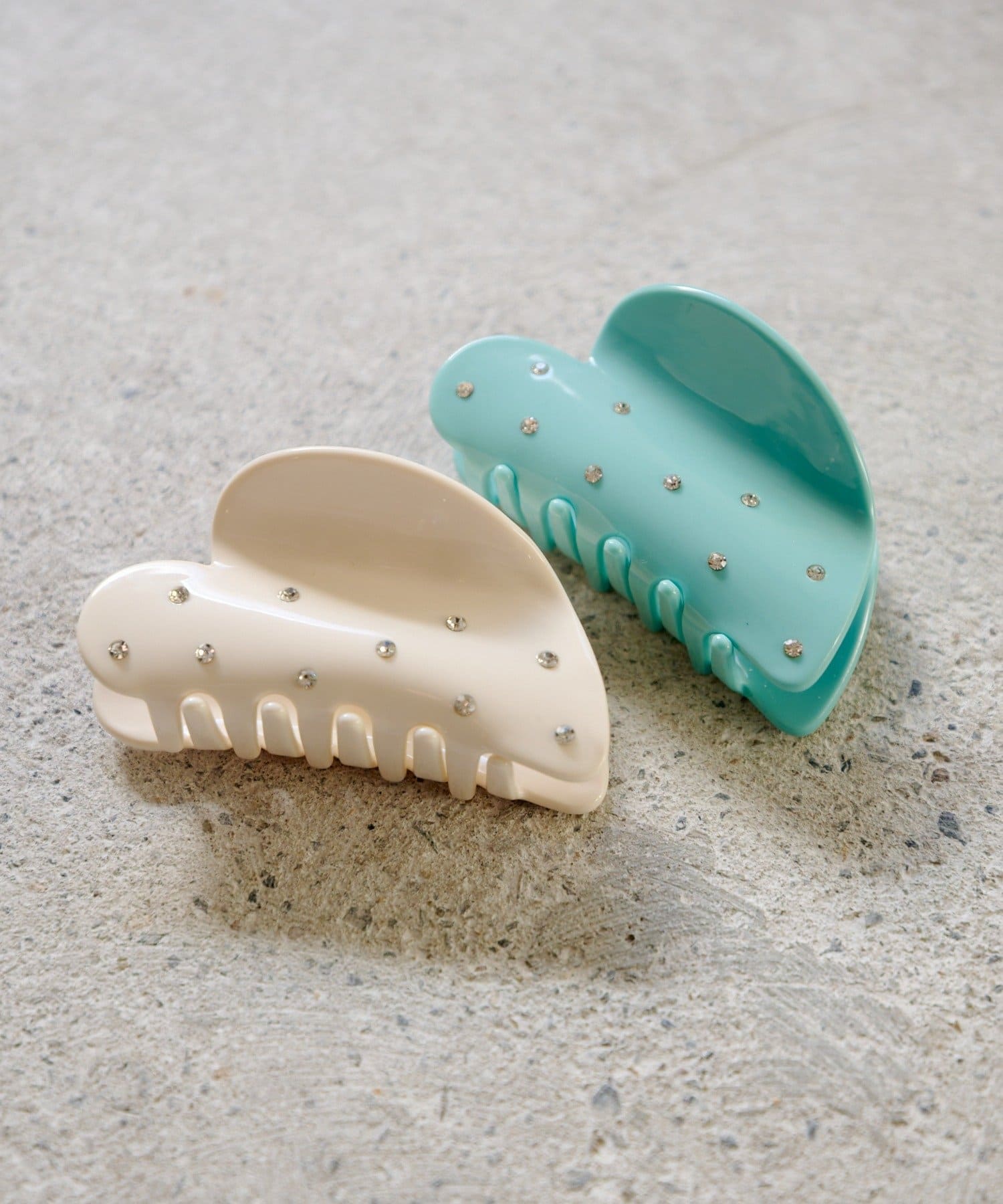 Kastane(カスタネ) 【fiw./4色展開】キラキラハートマルチクリップ