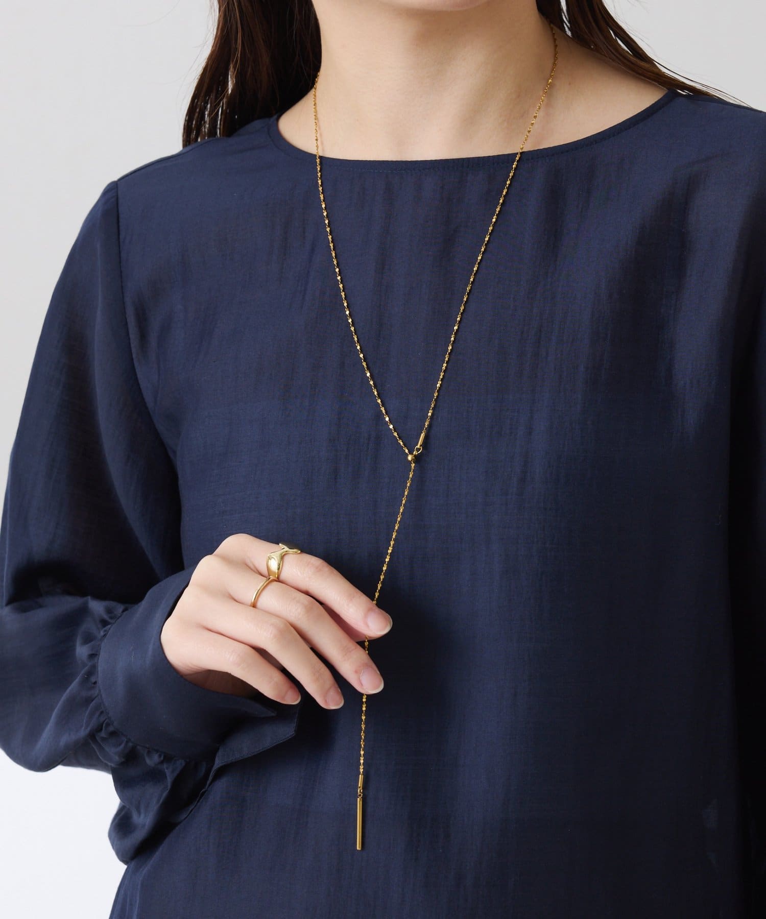 COLLAGE GALLARDAGALANTE(コラージュ ガリャルダガランテ) 【PAPILLONNER/パピヨネ】ステンレス2WAYネックレス