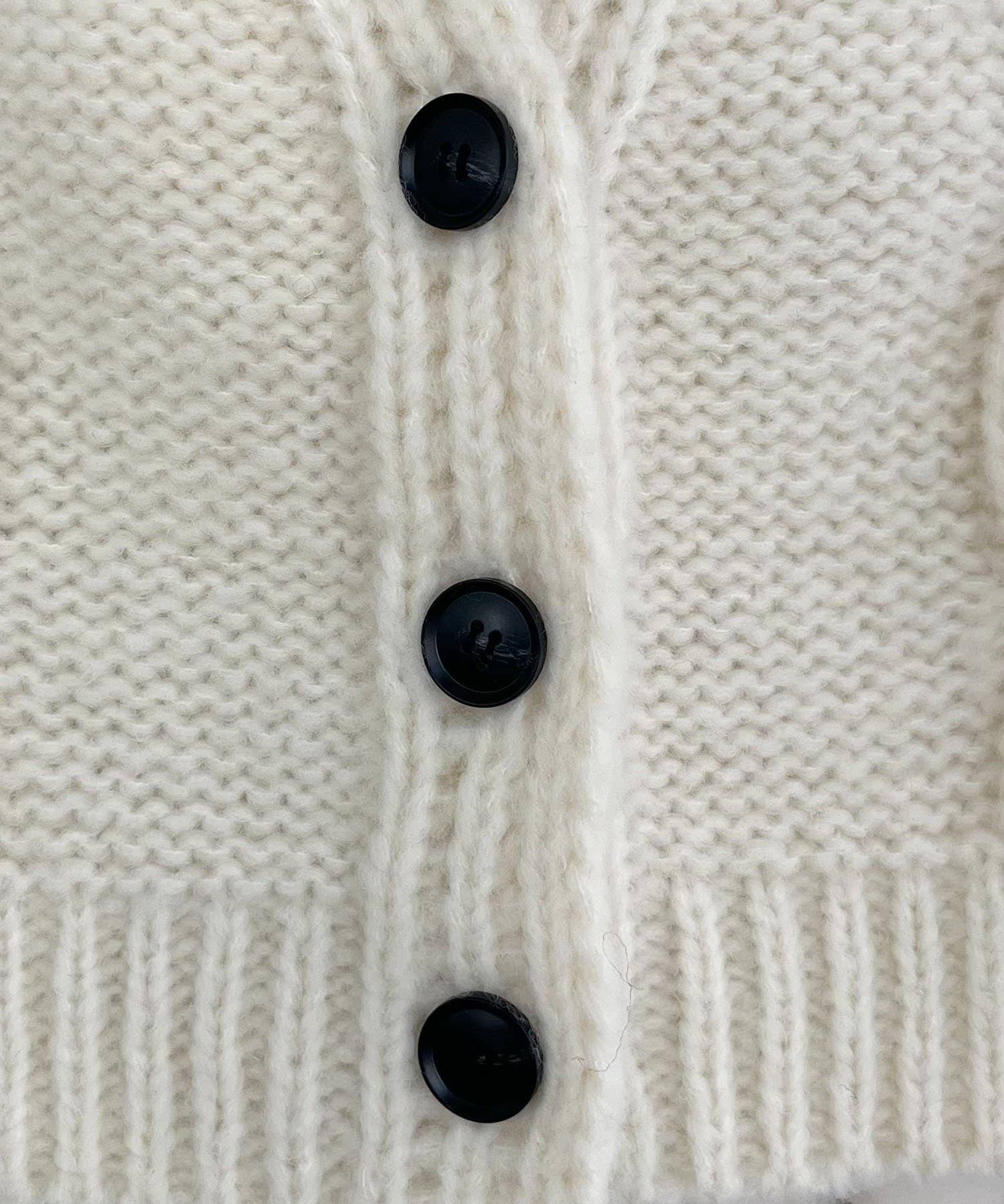 CAPRICIEUX LE'MAGE(カプリシュレマージュ) BIGケーブルカーディガン