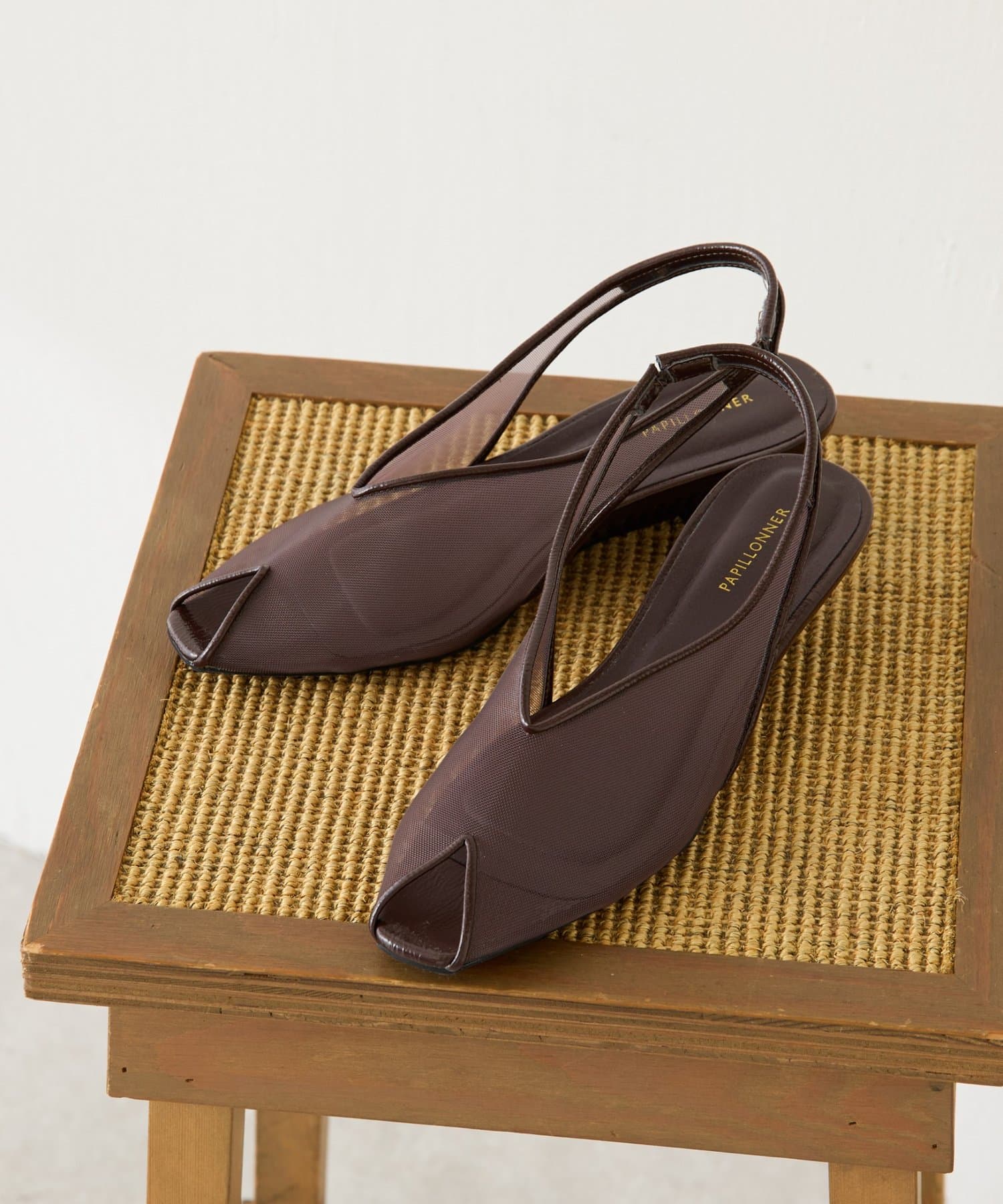 COLLAGE GALLARDAGALANTE(コラージュ ガリャルダガランテ) 【PAPILLONNER/パピヨネ】メッシュオープントゥ