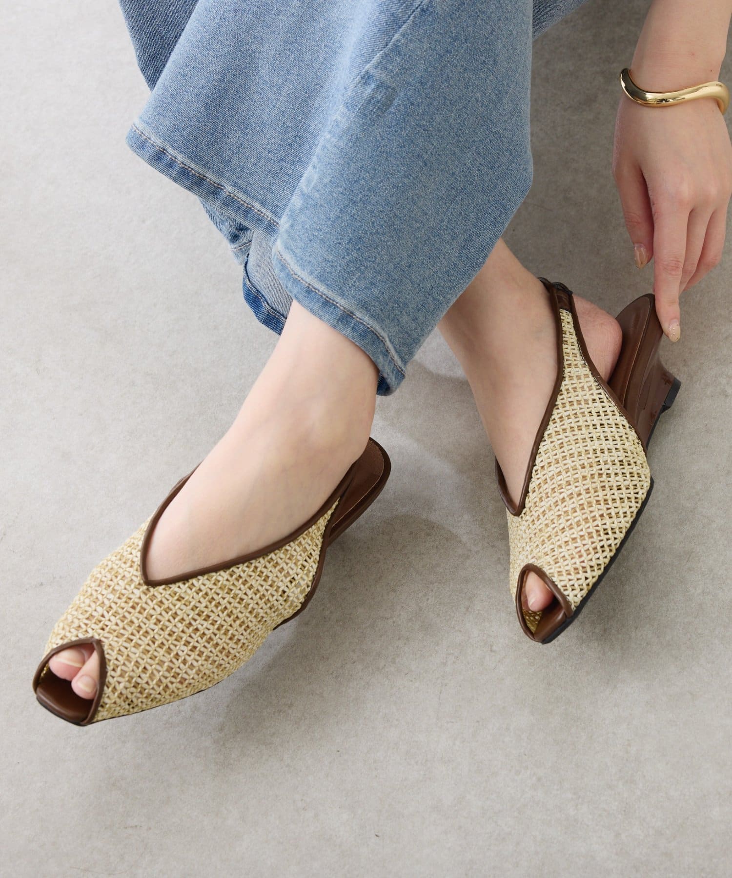 COLLAGE GALLARDAGALANTE(コラージュ ガリャルダガランテ) 【PAPILLONNER/パピヨネ】メッシュオープントゥ