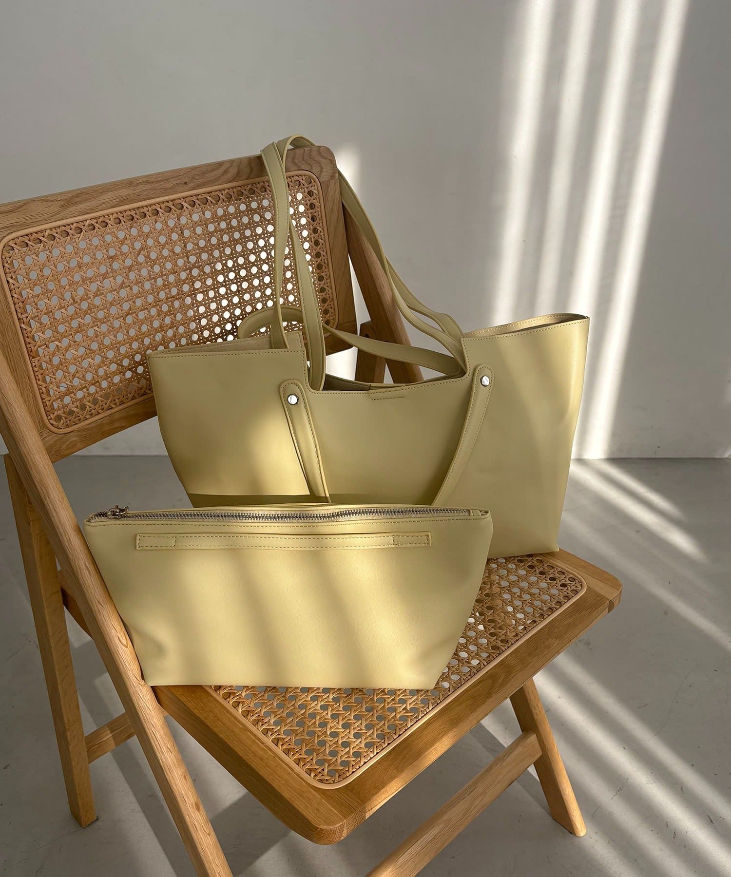 CAPRICIEUX LE'MAGE(カプリシュレマージュ) インバッグSETワイドトート