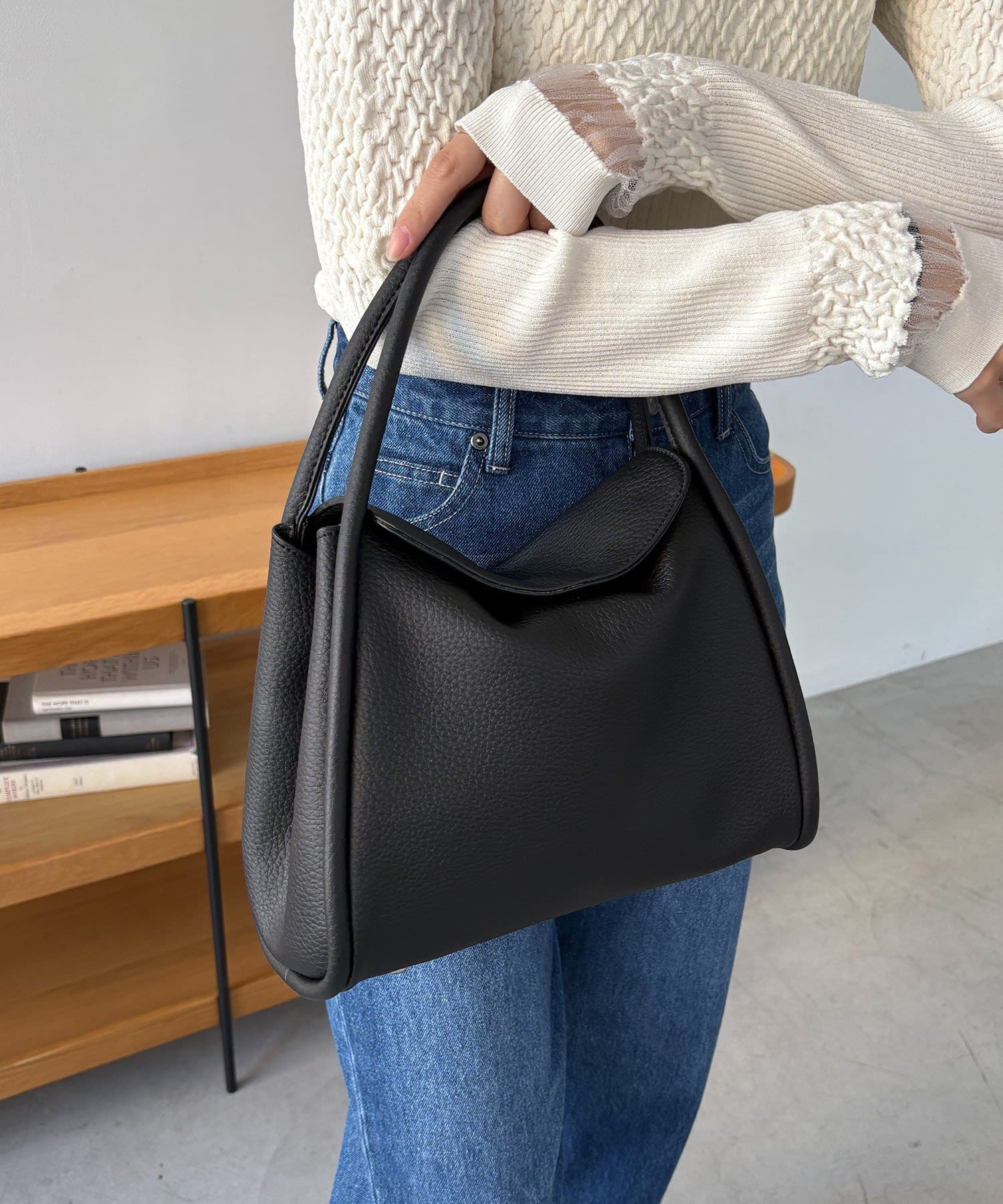 CAPRICIEUX LE'MAGE(カプリシュレマージュ) 2SETフラップシュリンクバッグ