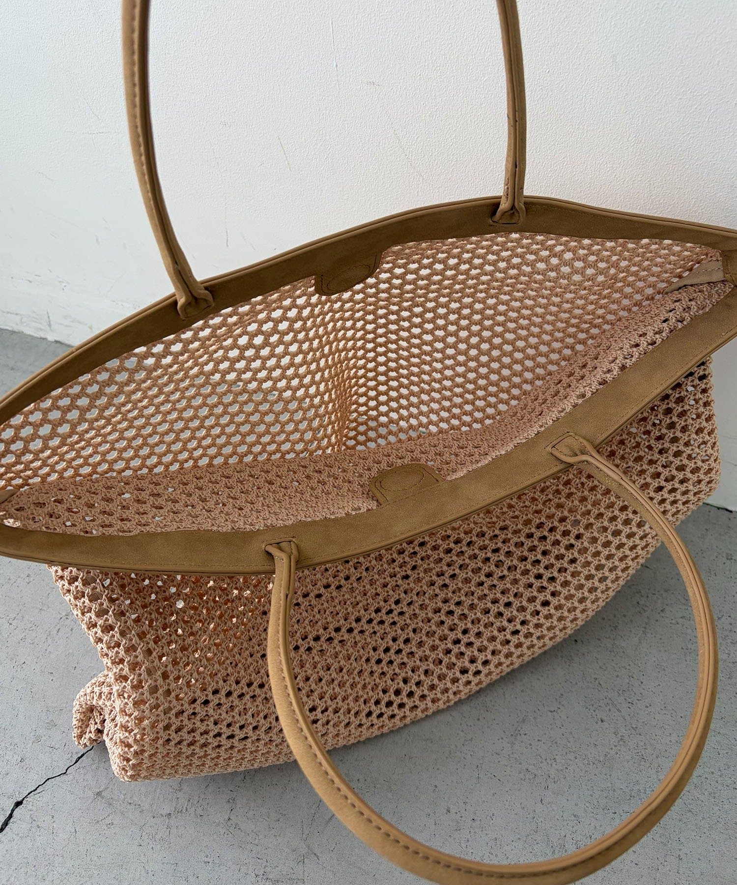 CAPRICIEUX LE'MAGE(カプリシュレマージュ) スクエアメッシュトート