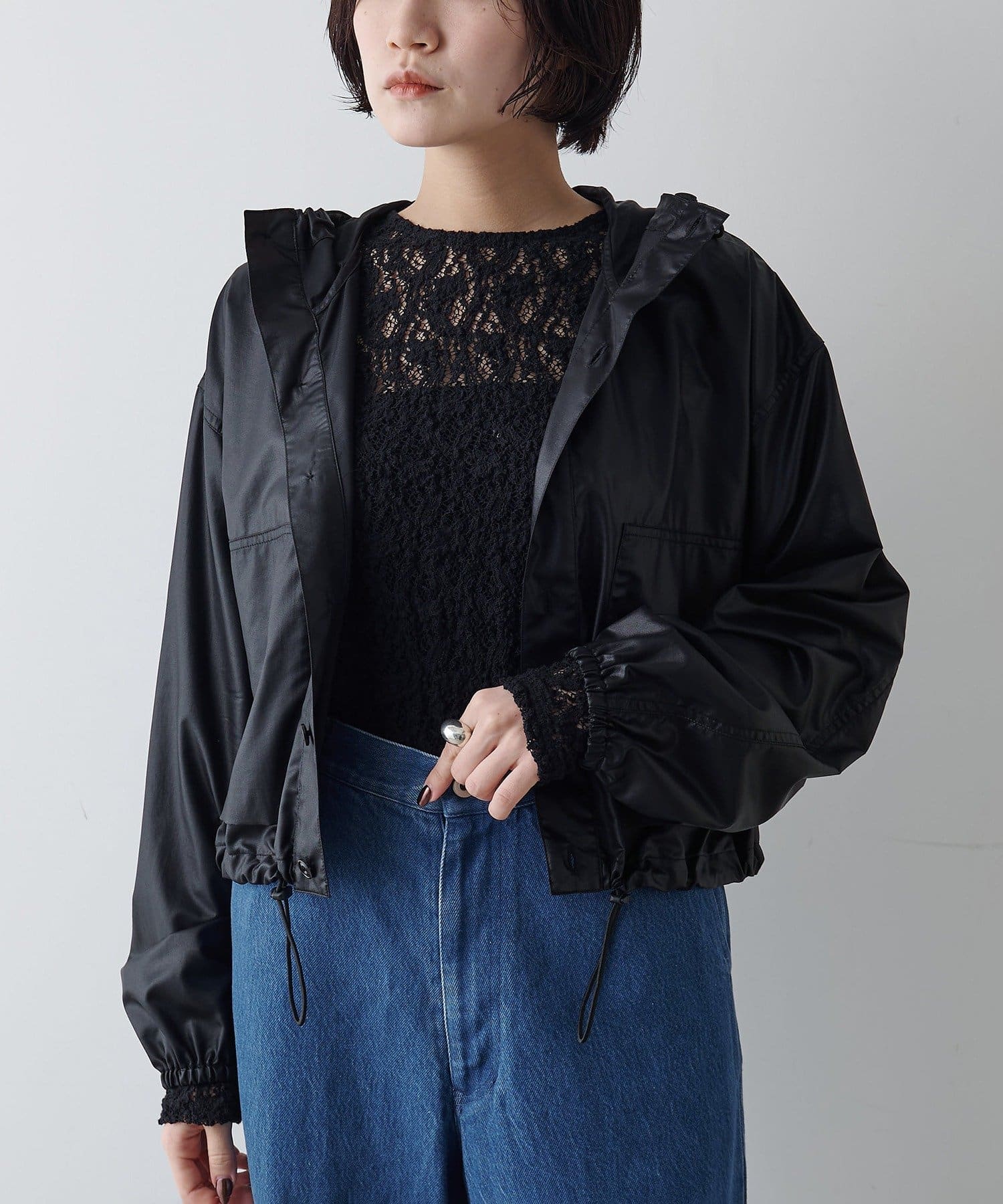 Drawing Numbers(ドローイングナンバーズ) 《セットアップ対応可》ナイロン撥水ツイルパーカー