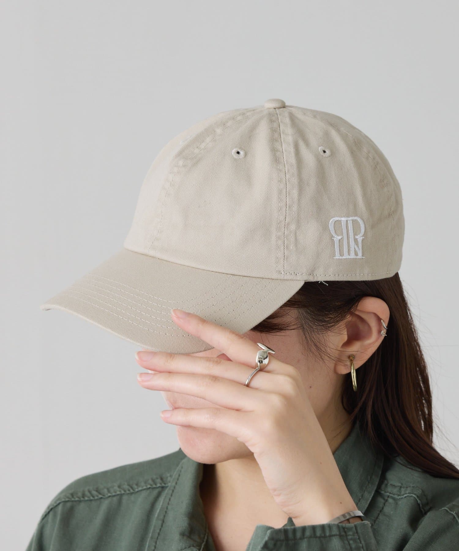 COLLAGE GALLARDAGALANTE(コラージュ ガリャルダガランテ) 【PAPILLONNER/パピヨネ】PAPILLONNER刺繍ロゴキャップ