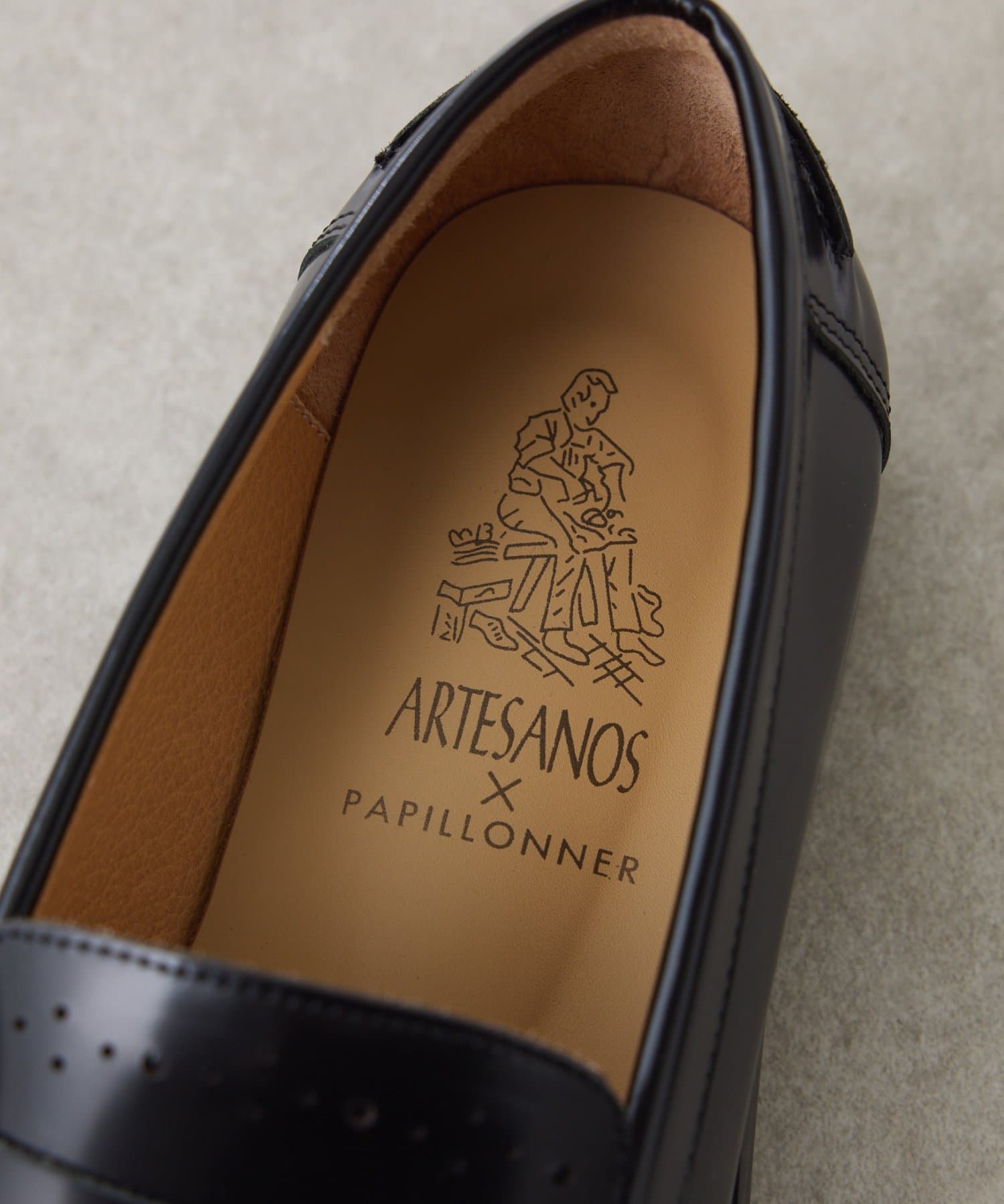 COLLAGE GALLARDAGALANTE(コラージュ ガリャルダガランテ) 【ARTESANOS/アルテサノス×PAPILLONNER コラボ】ローファー