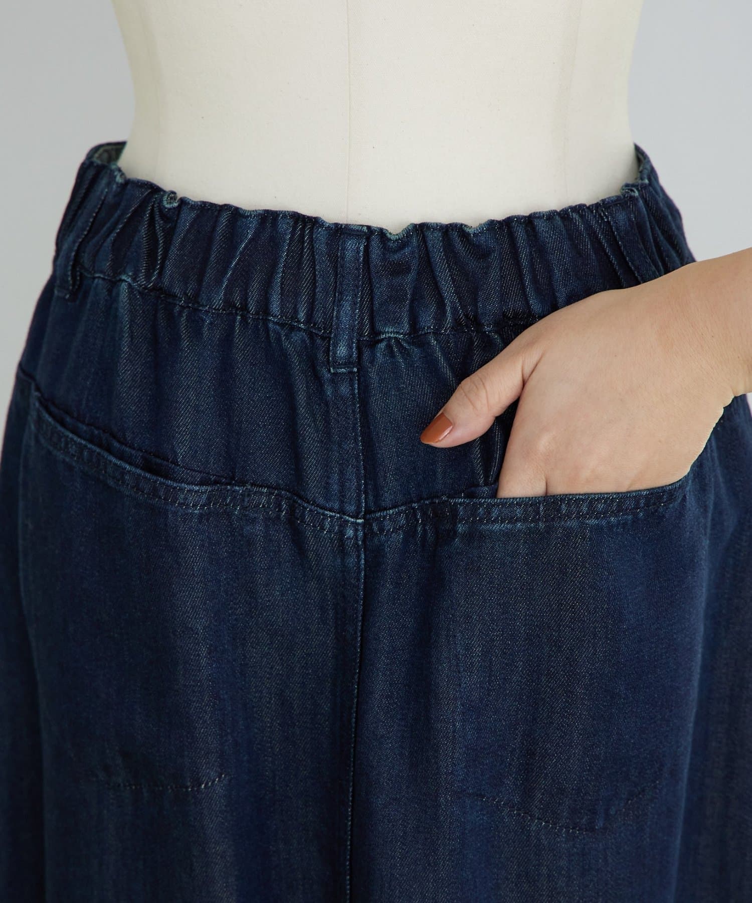 BEARDSLEY(ビアズリー) トロミデニムタイトスカート