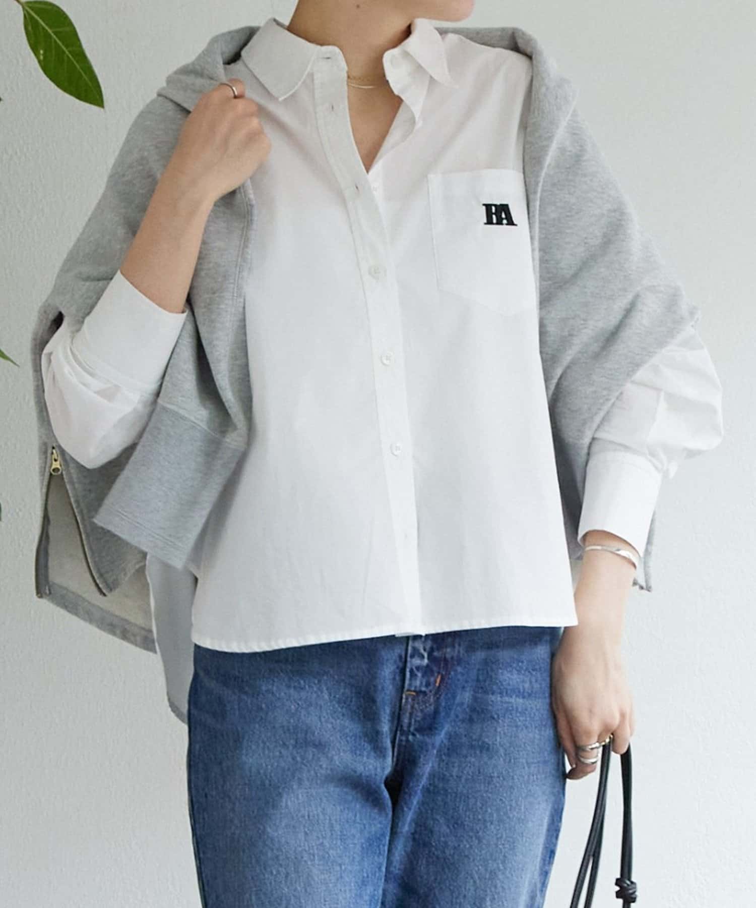 BEARDSLEY(ビアズリー) 刺繍入りショートシャツ