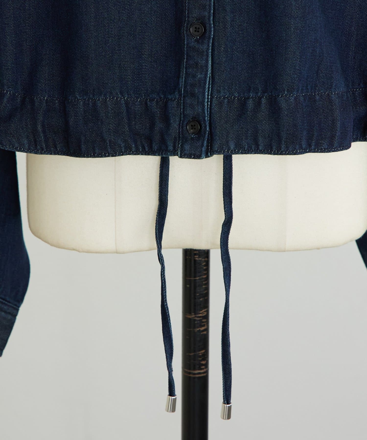 BEARDSLEY(ビアズリー) トロミデニムショートシャツ