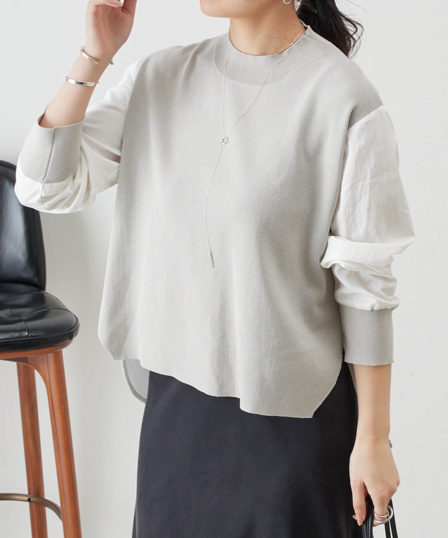 BEARDSLEY(ビアズリー) フハクコンビボーダーニット