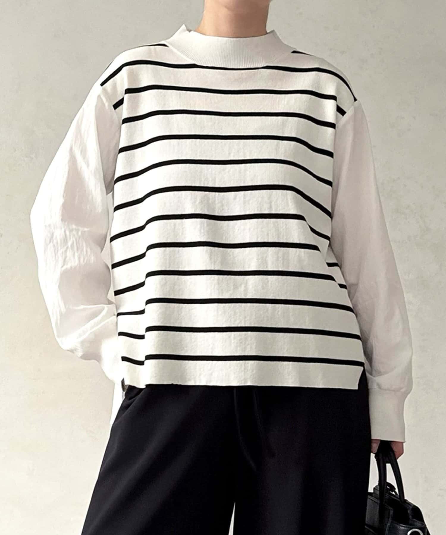 BEARDSLEY(ビアズリー) フハクコンビボーダーニット