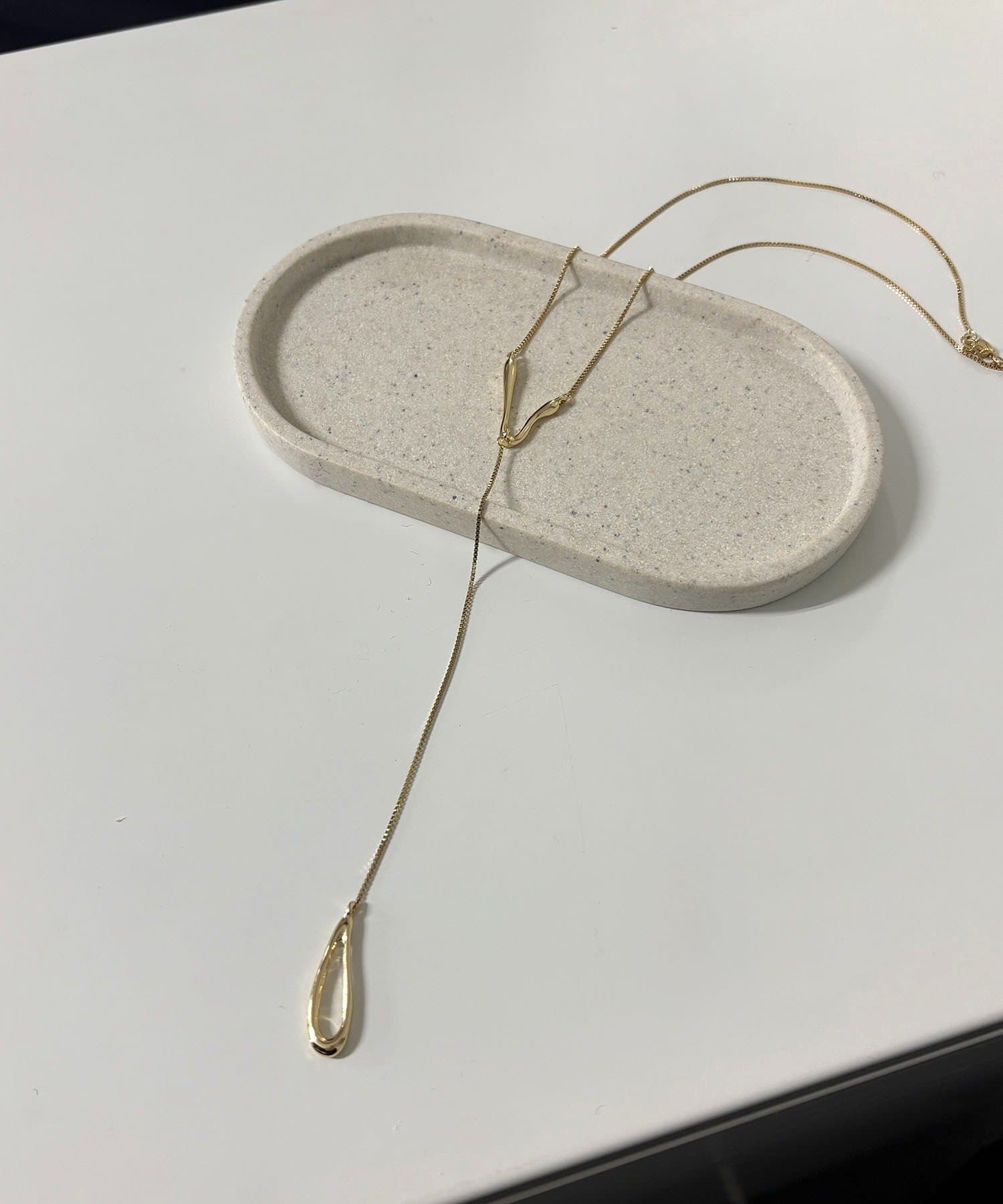 CAPRICIEUX LE'MAGE(カプリシュレマージュ) 〈GOLDY/ゴールディ〉ドロップYネックレス