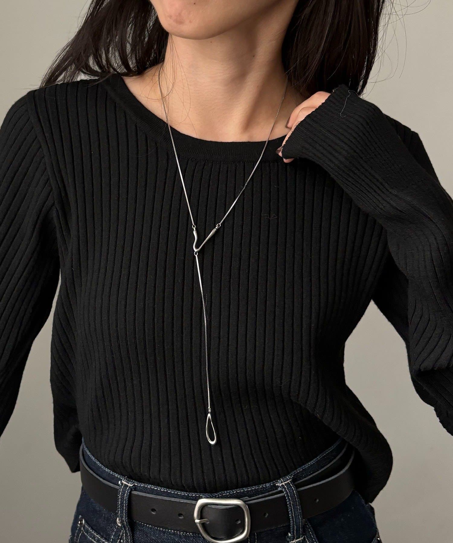 CAPRICIEUX LE'MAGE(カプリシュレマージュ) 〈GOLDY/ゴールディ〉ドロップYネックレス