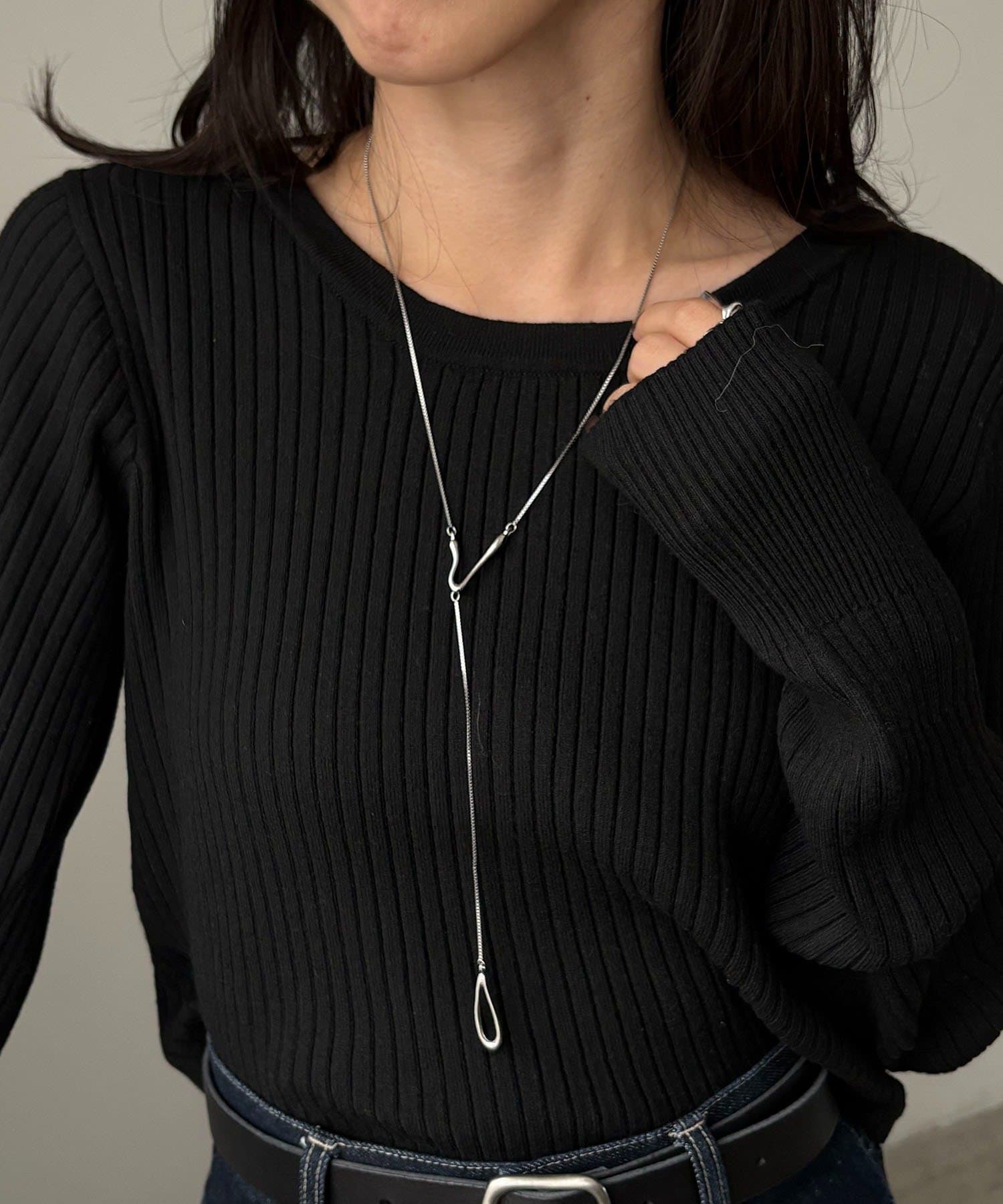 CAPRICIEUX LE'MAGE(カプリシュレマージュ) 〈GOLDY/ゴールディ〉ドロップYネックレス