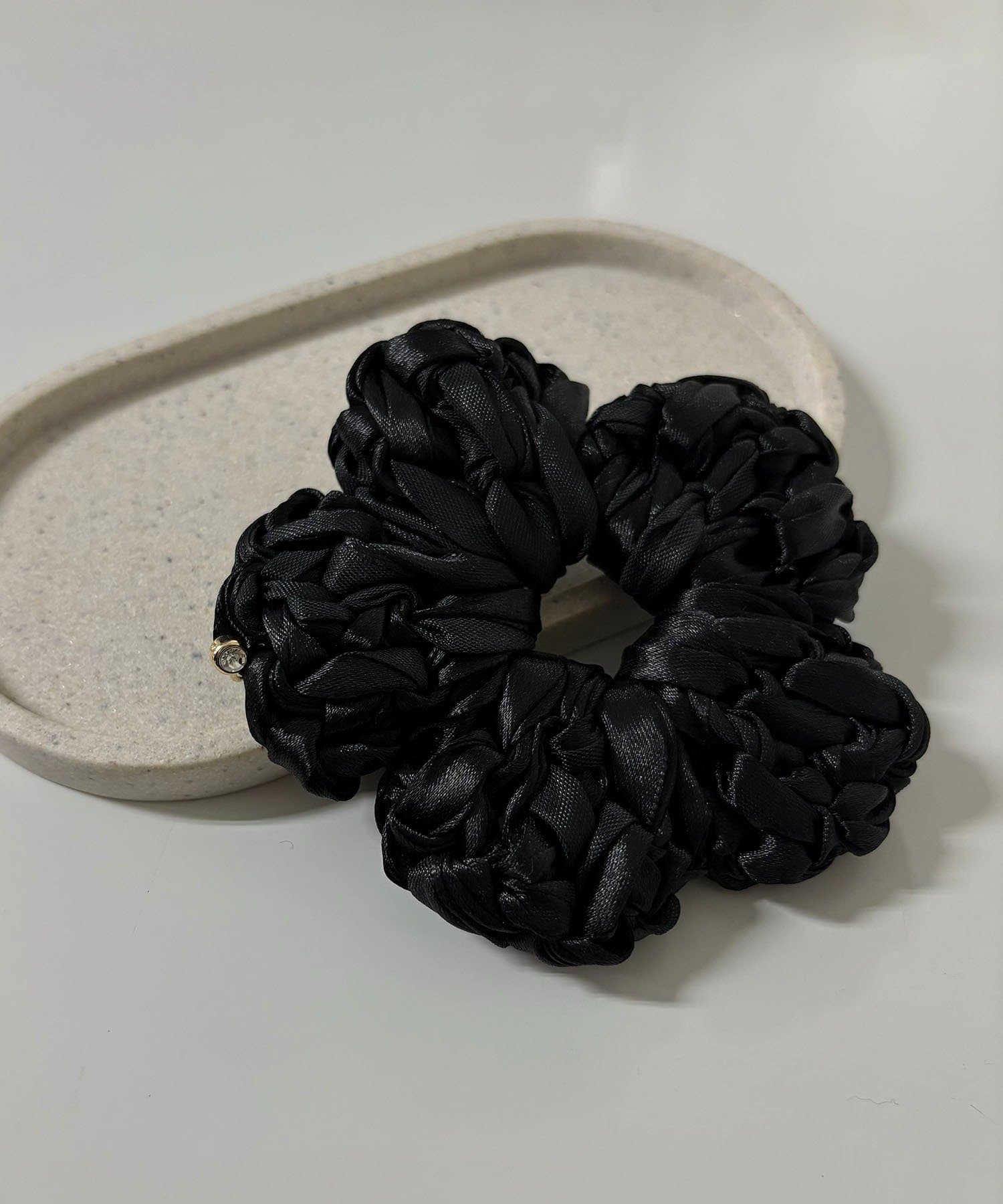 CAPRICIEUX LE'MAGE(カプリシュレマージュ) 〈GOLDY/ゴールディ〉テープリボンシュシュ