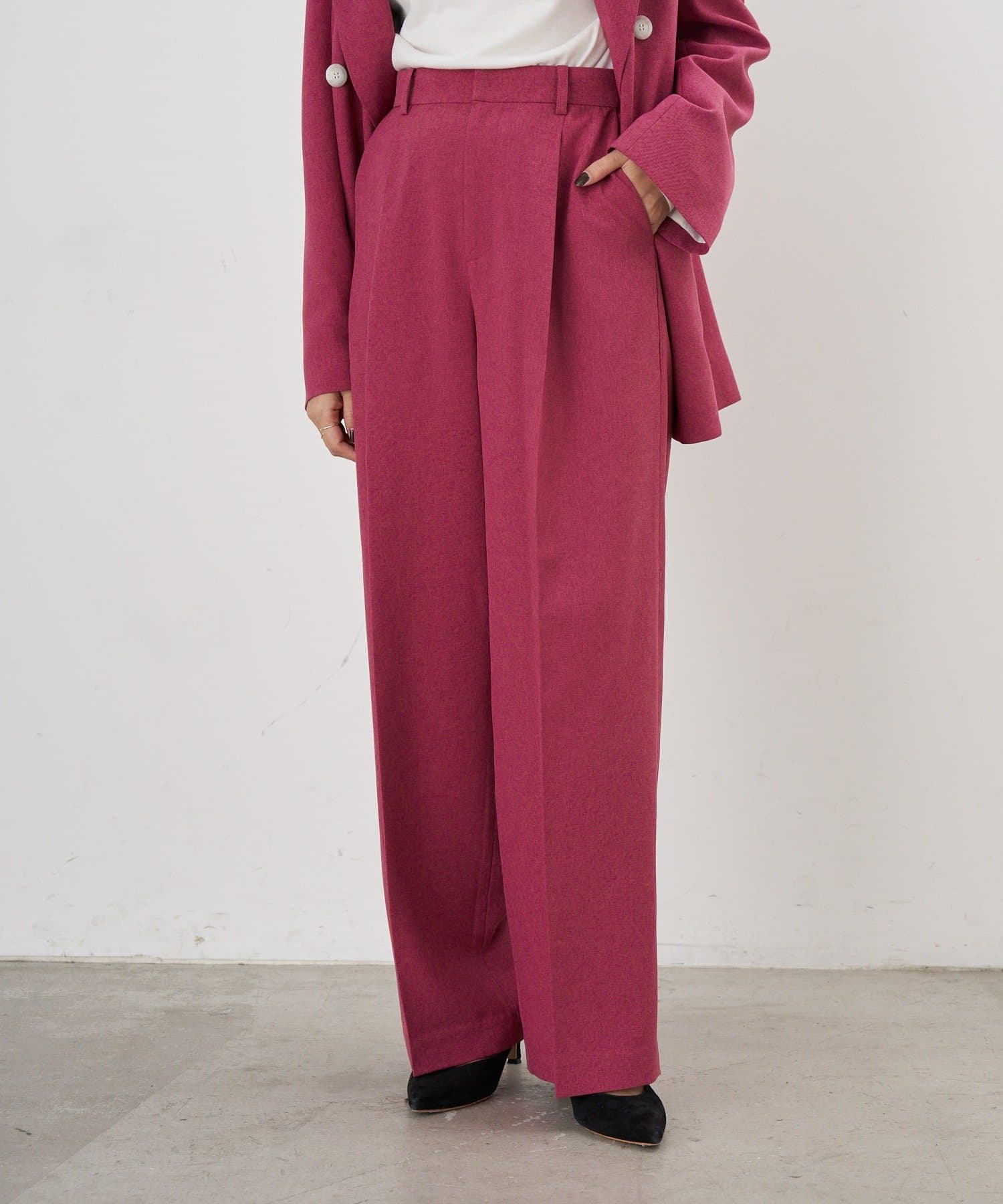 SHENERY(シーナリー) 【26SS予約】トロタックワイドパンツ